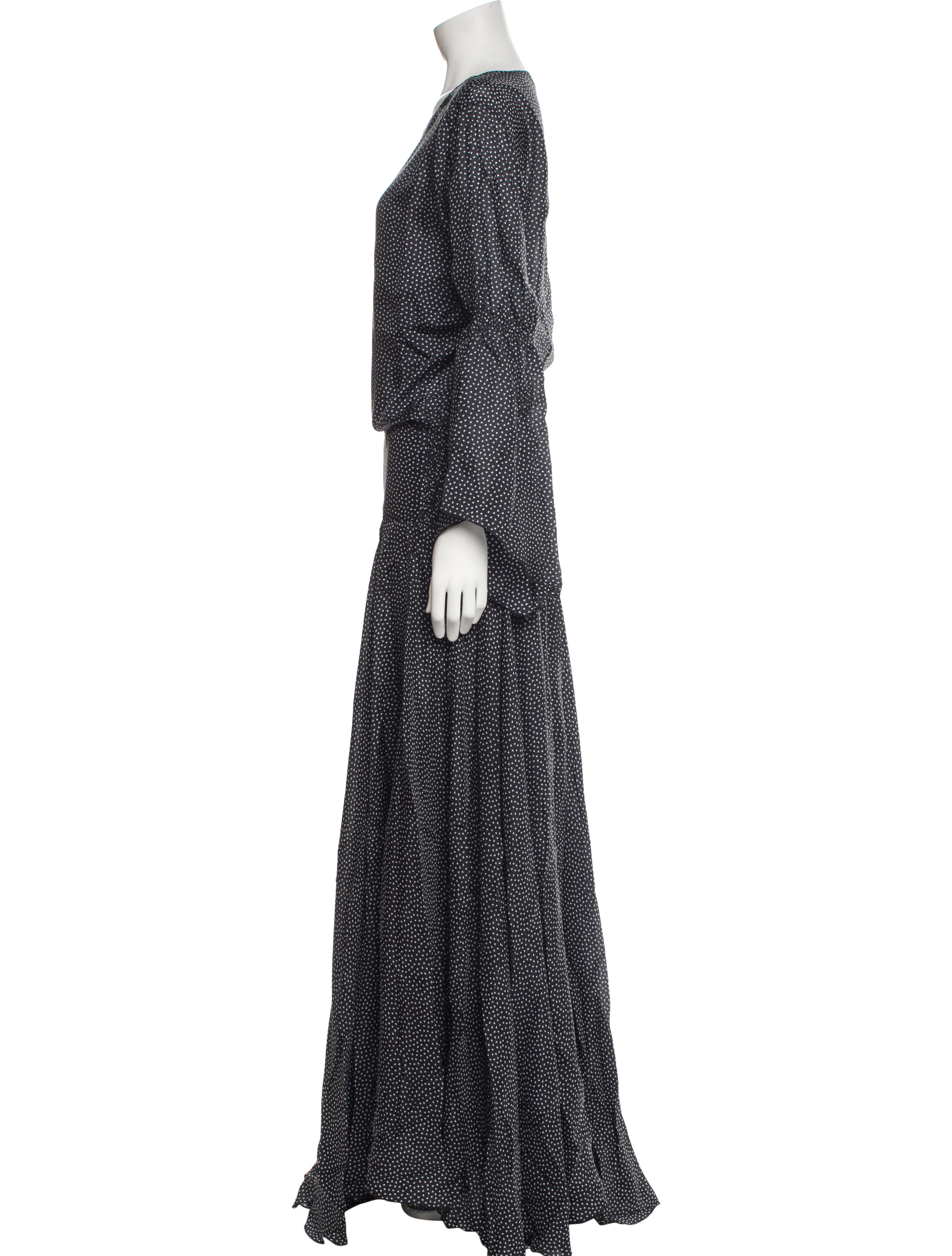Eywasouls Malibu Silk Long Dress w/ Tags