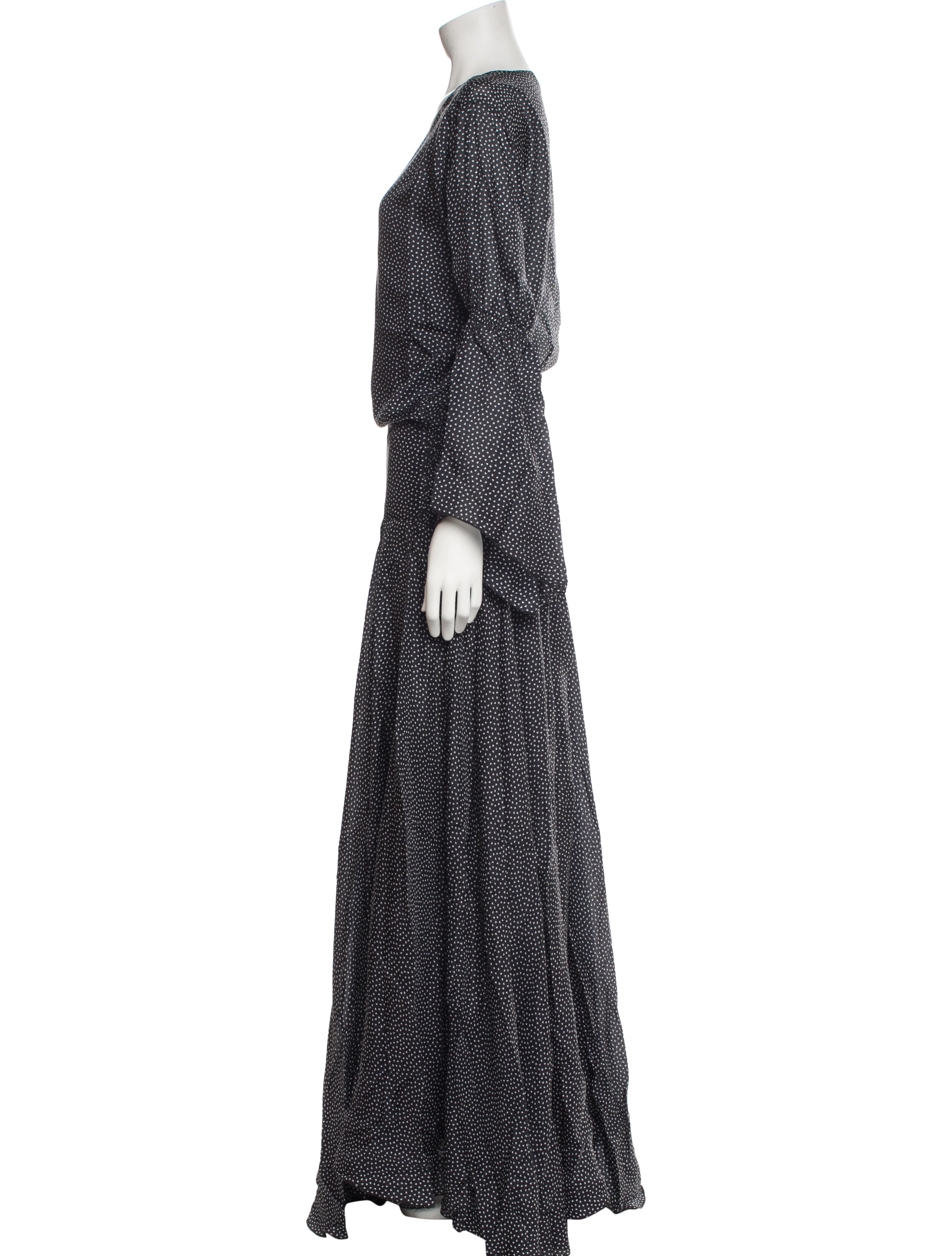 Eywasouls Malibu Silk Long Dress w/ Tags
