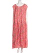 Eywasouls Malibu Paisley Print Long Dress