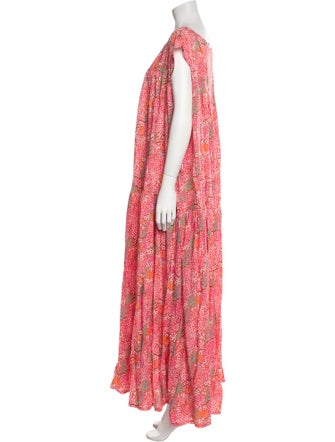Eywasouls Malibu Paisley Print Long Dress