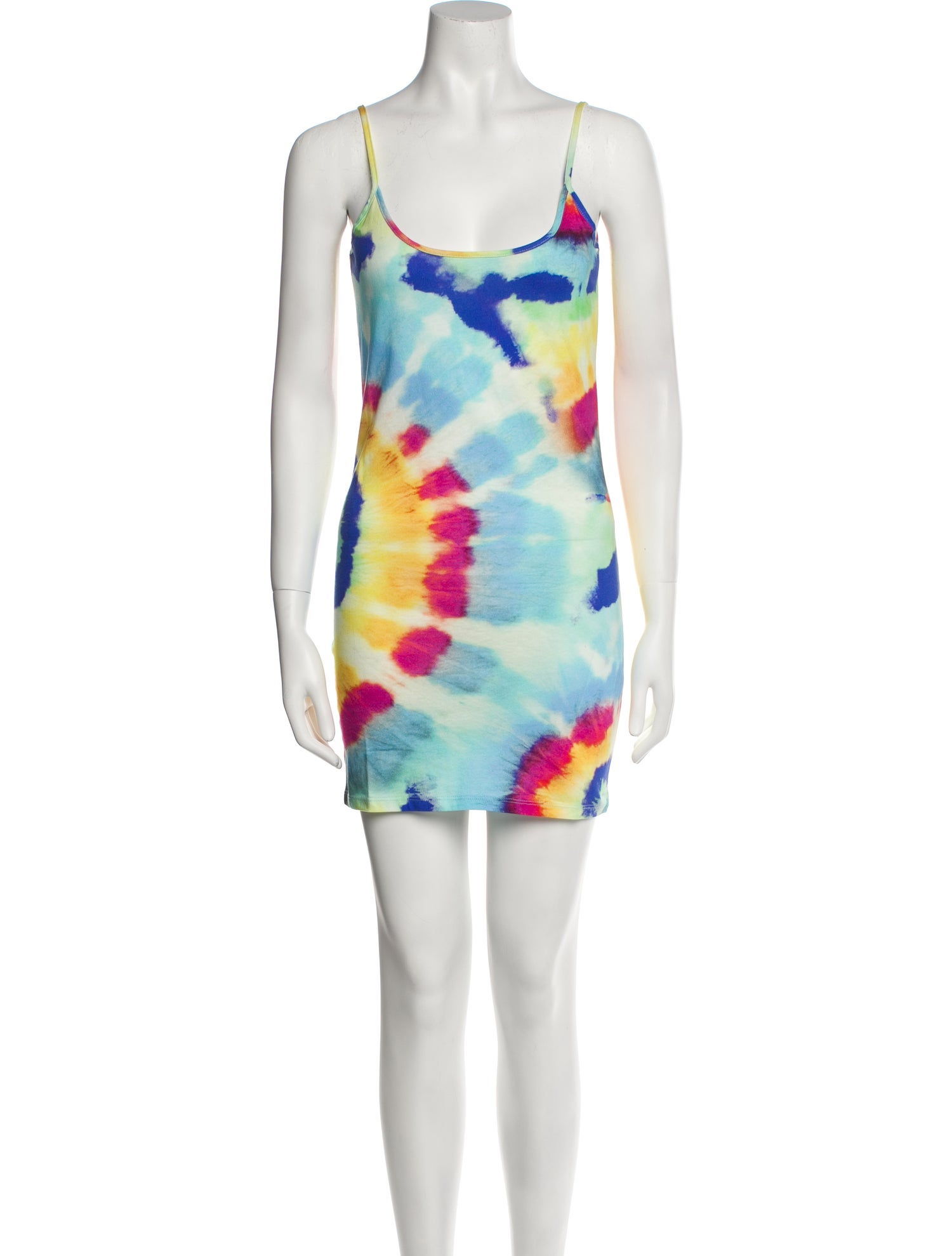 Eywasouls Malibu Tie-Dye Print Mini Dress w/ Tags