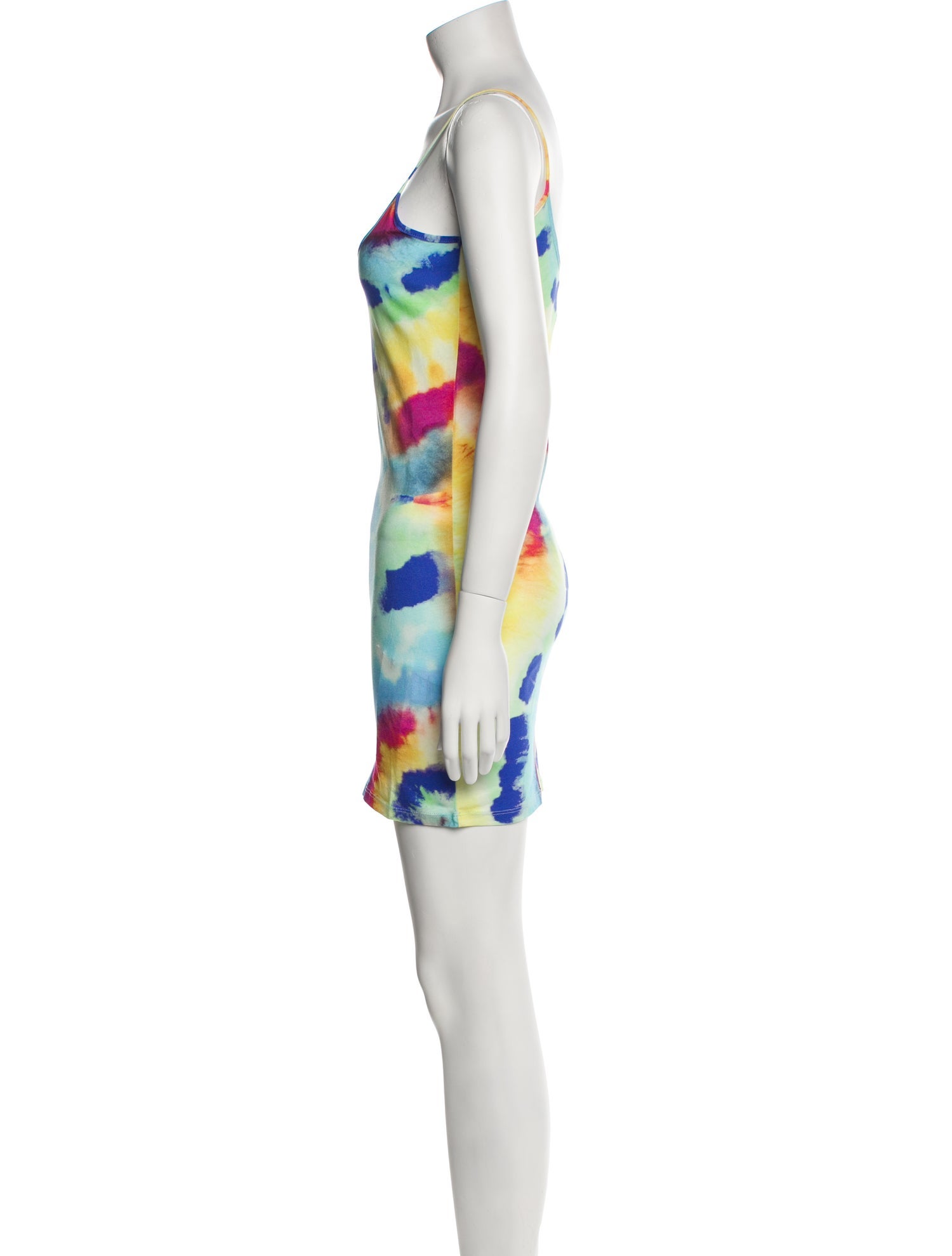 Eywasouls Malibu Tie-Dye Print Mini Dress w/ Tags