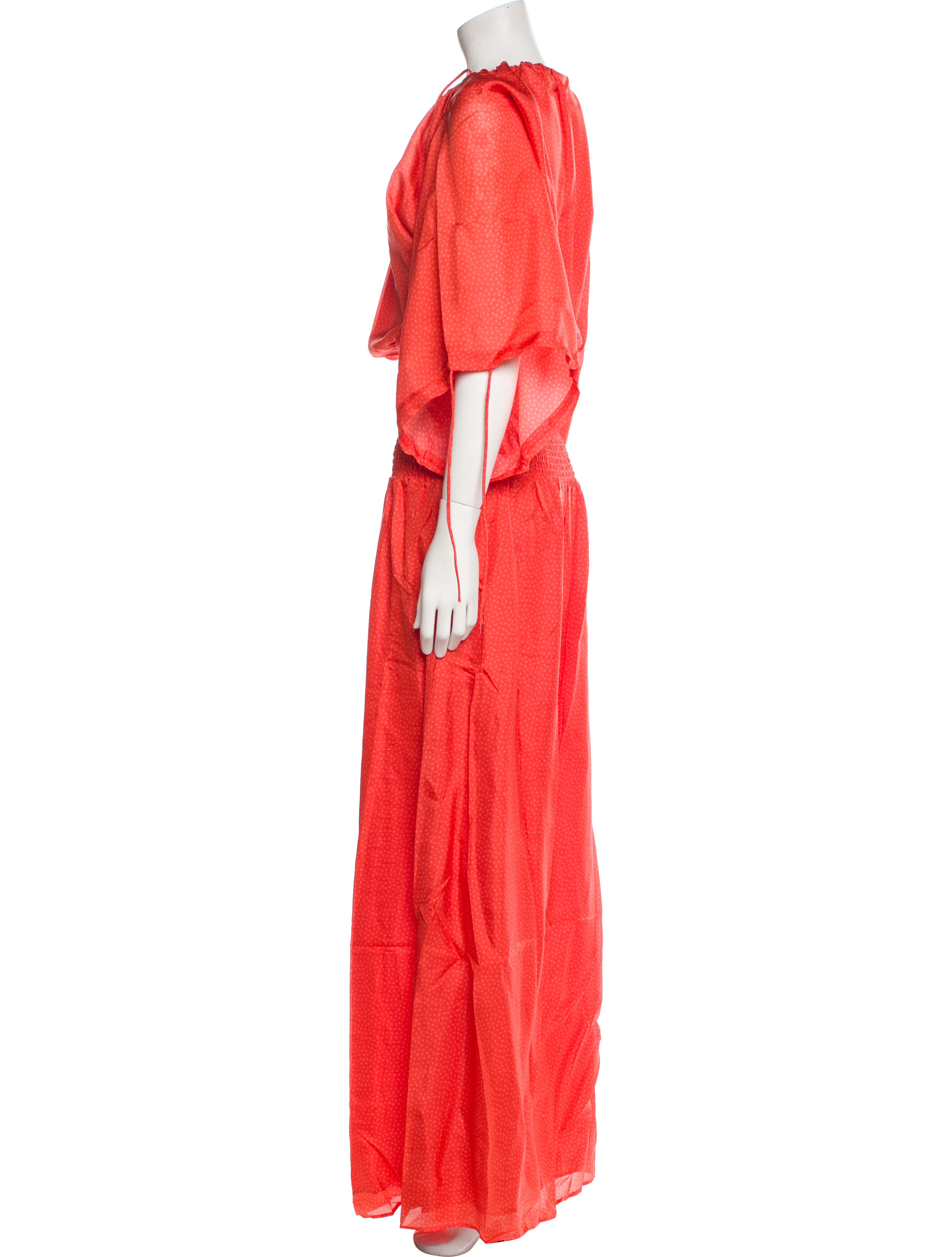 Eywasouls Malibu Silk Long Dress w/ Tags