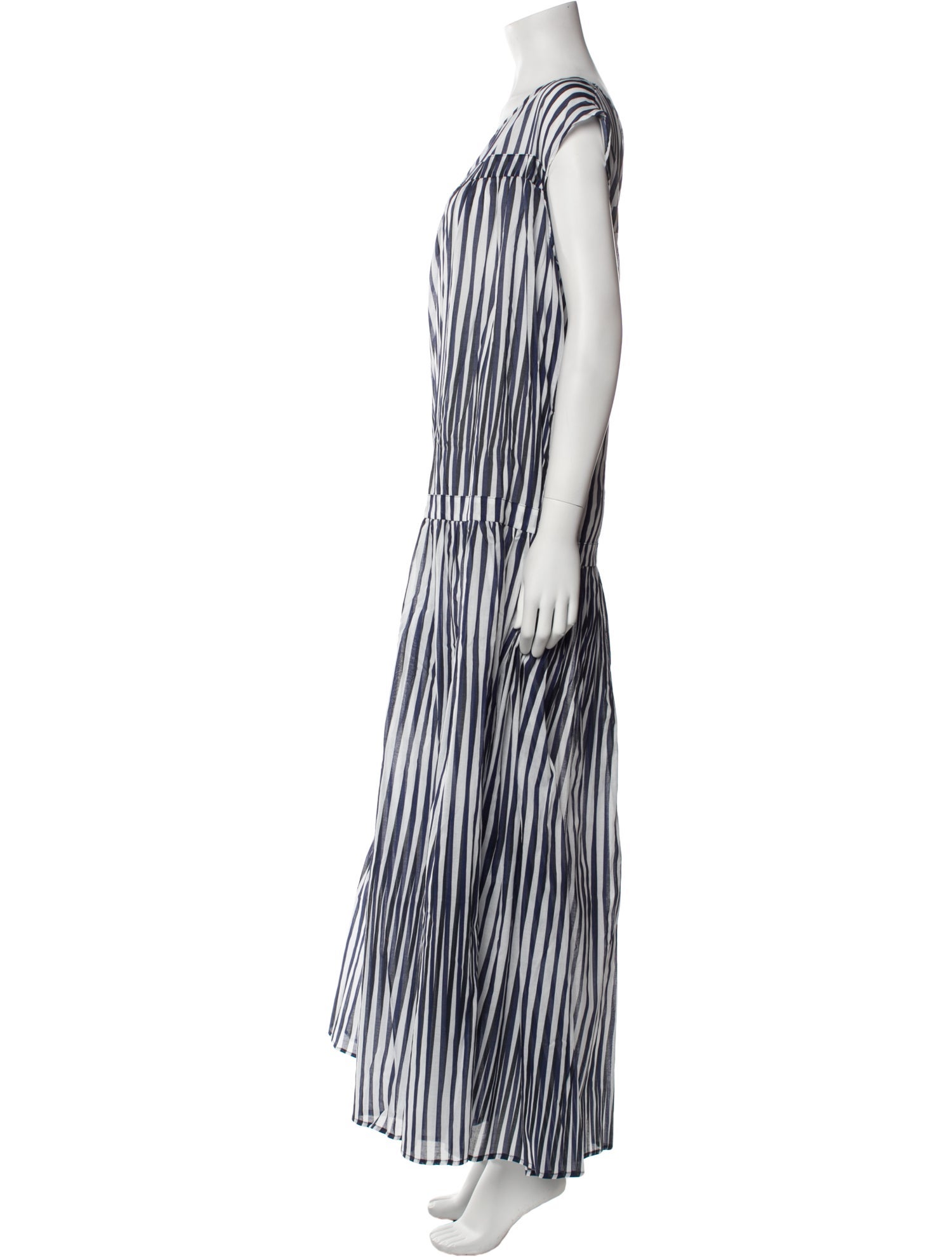Eywasouls Malibu Striped Long Dress w/ Tags