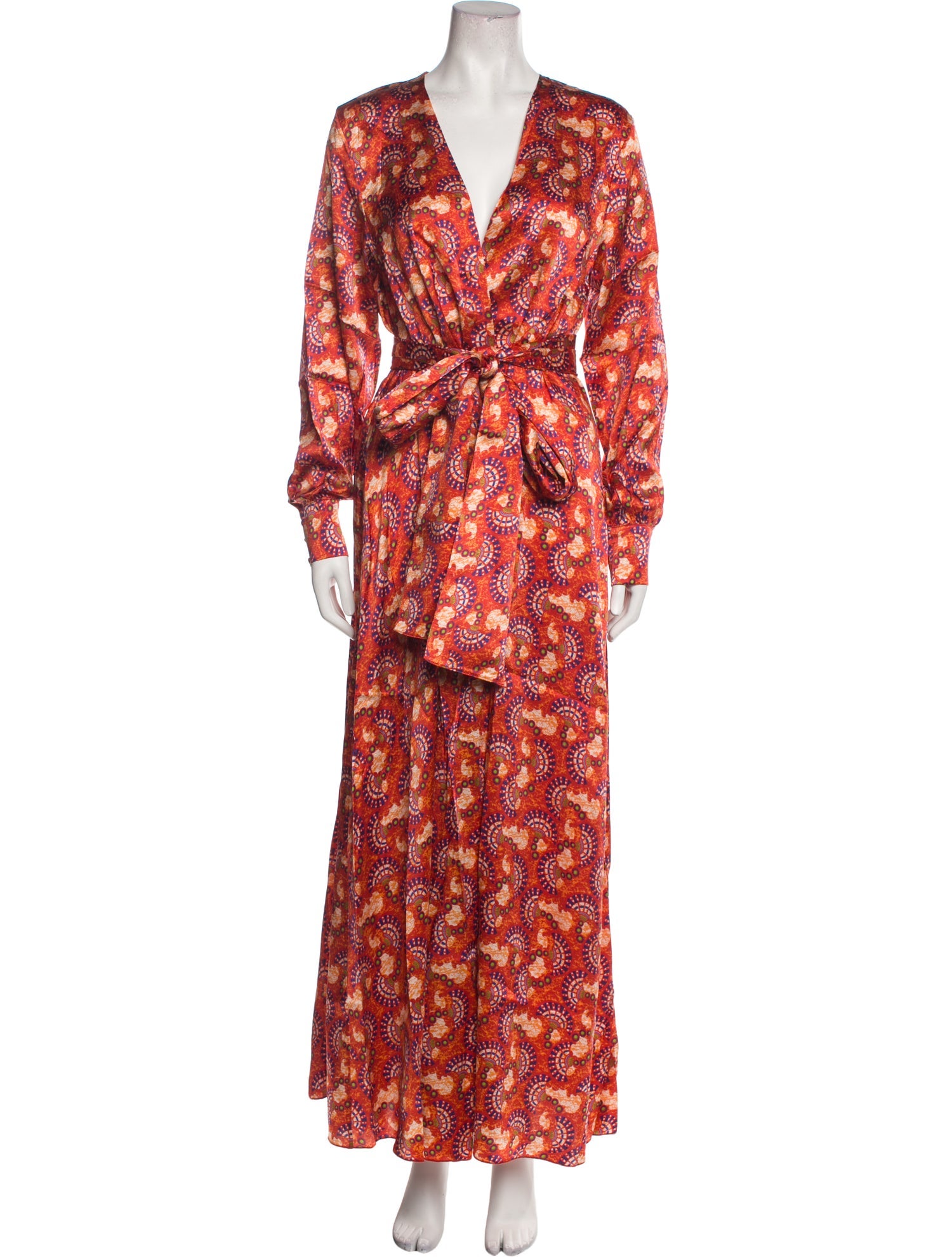 Eywasouls Malibu Silk Long Dress w/ Tags