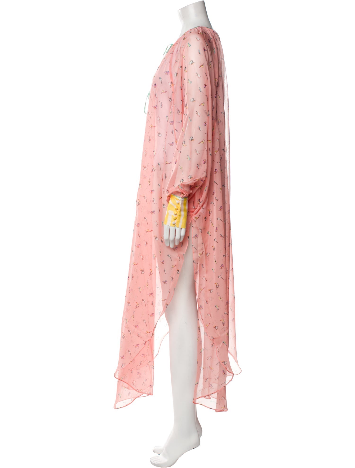 Eywasouls Malibu Printed Long Dress w/ Tags