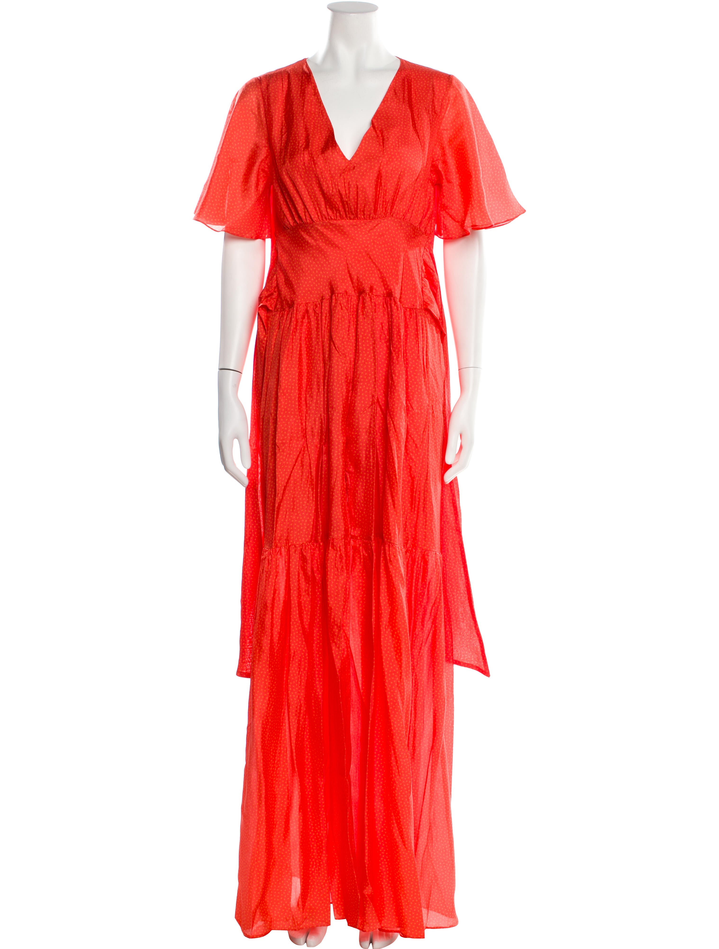 Eywasouls Malibu V-Neck Long Dress w/ Tags