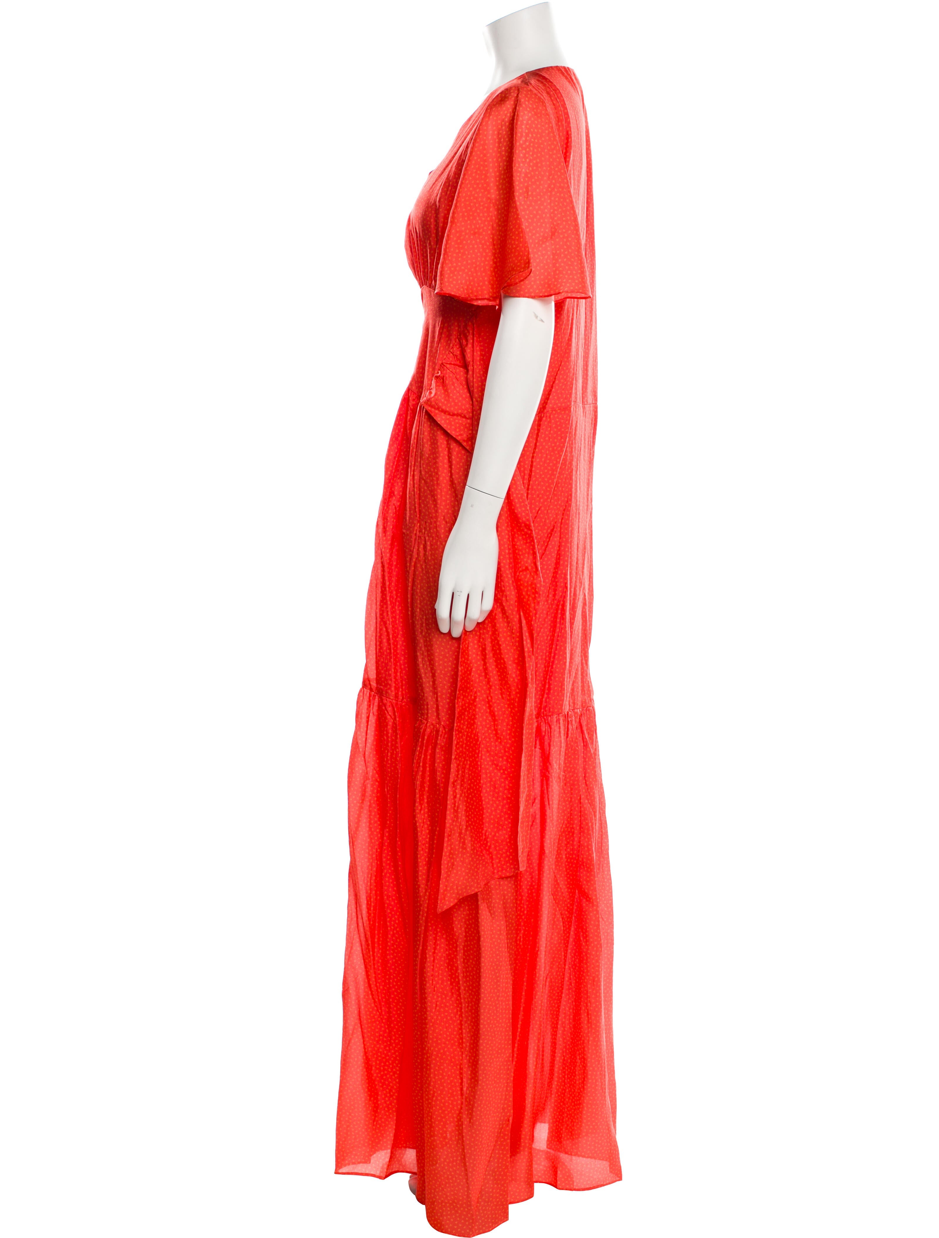 Eywasouls Malibu V-Neck Long Dress w/ Tags