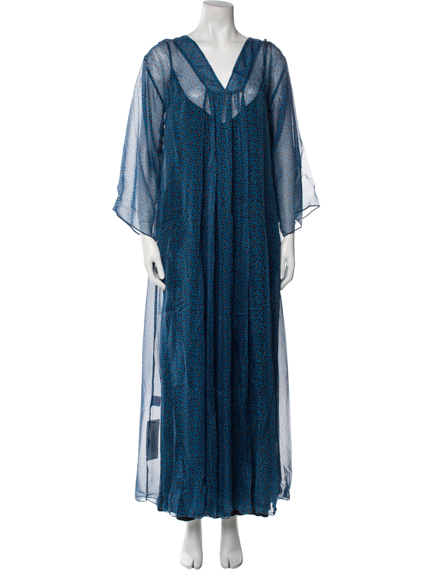 Eywasouls Malibu Printed Long Dress