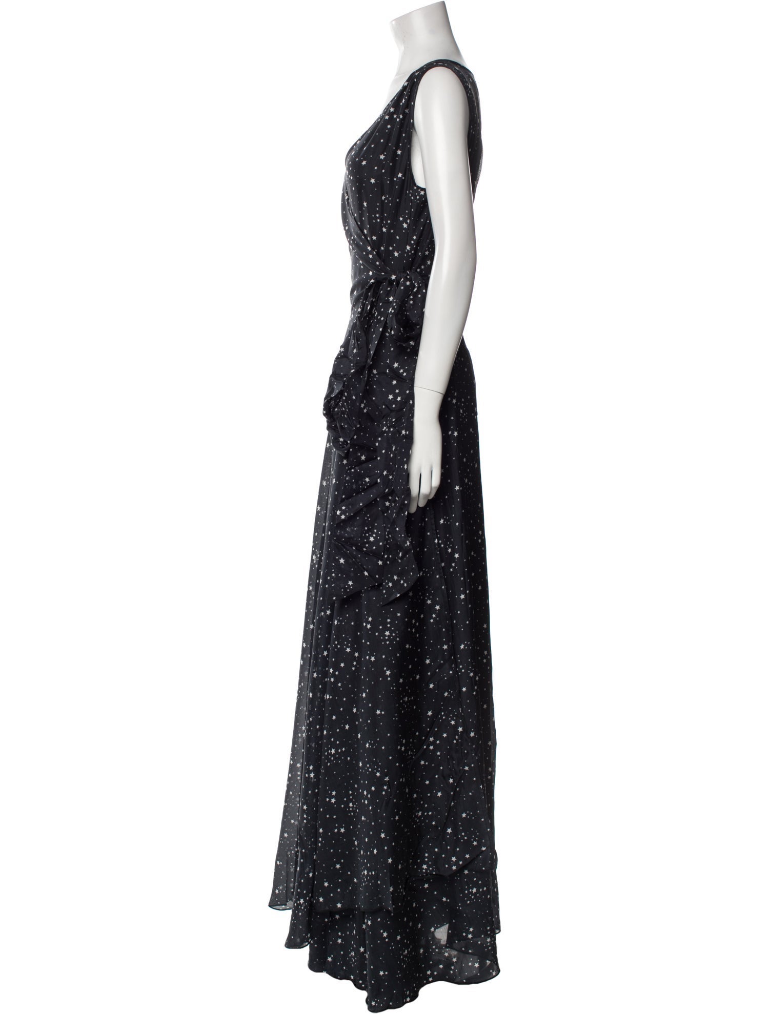 Eywasouls Malibu Polka Dot Print Long Dress w/ Tags