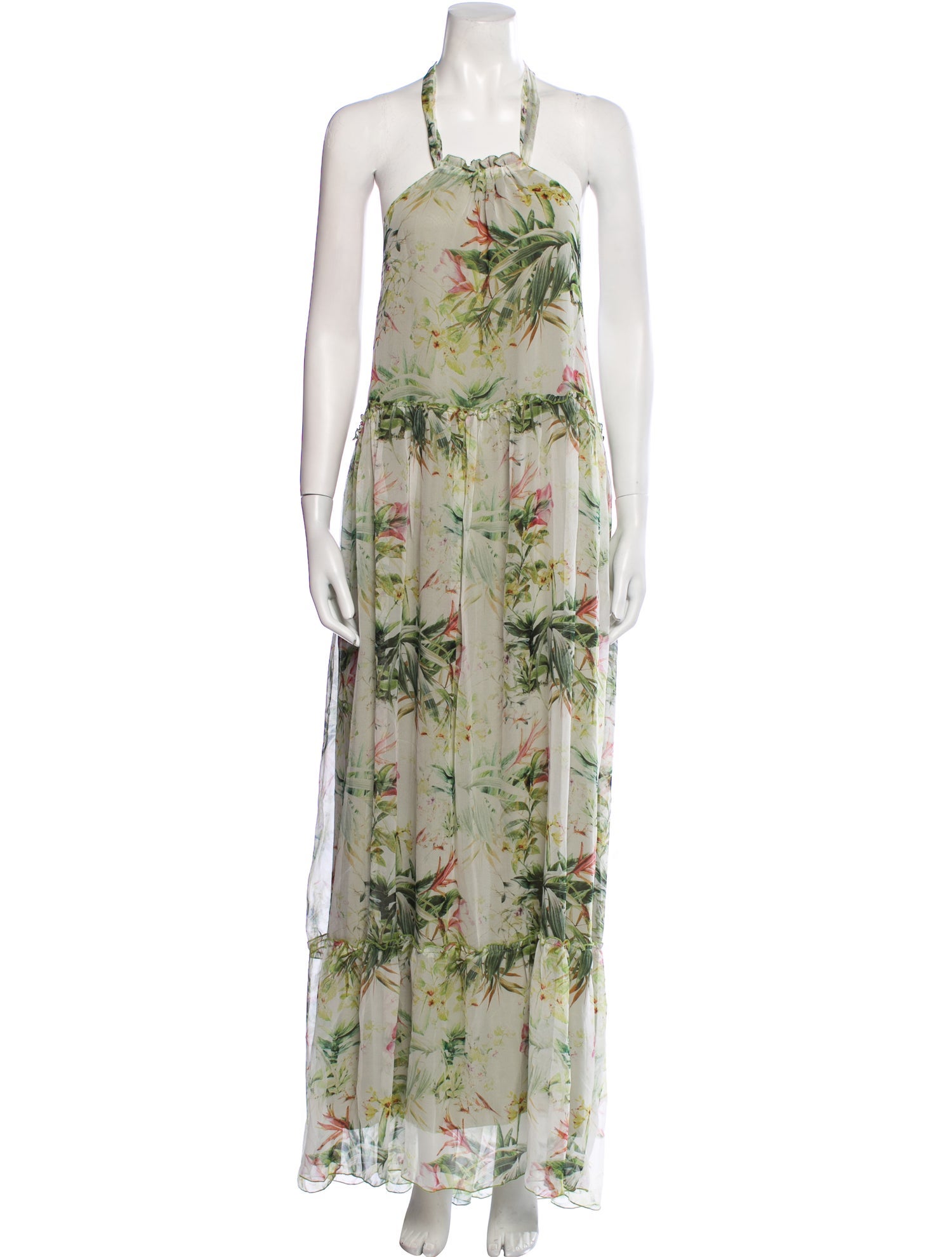 Eywasouls Malibu Silk Long Dress