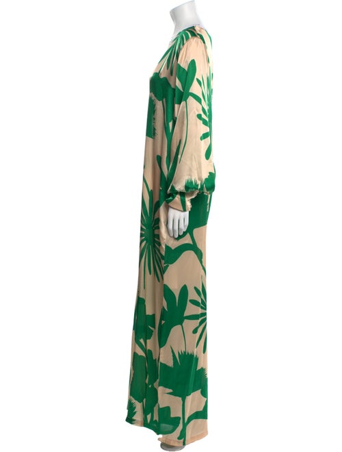 Eywasouls Malibu Silk Printed Jumpsuit