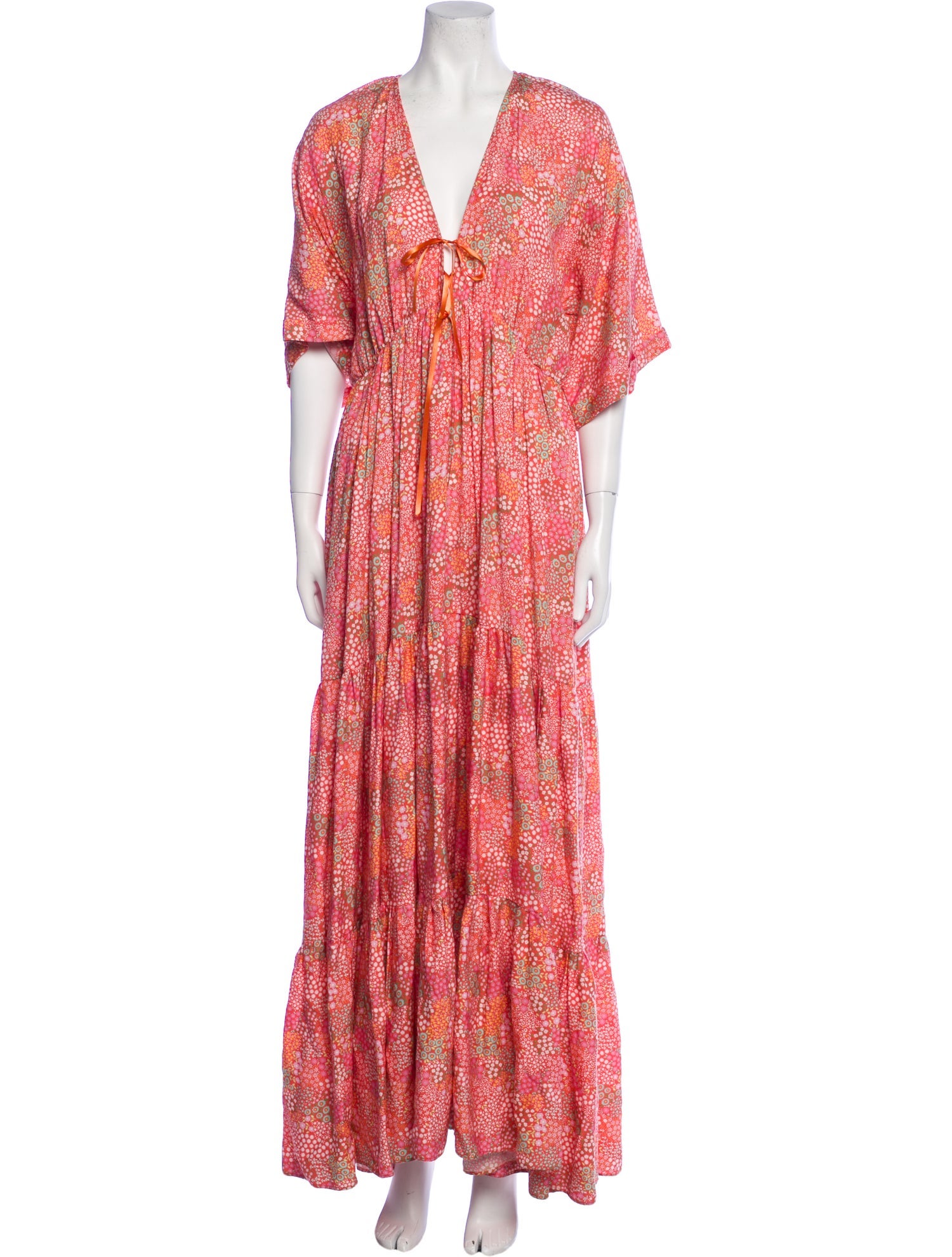 Eywasouls Malibu Paisley Print Long Dress