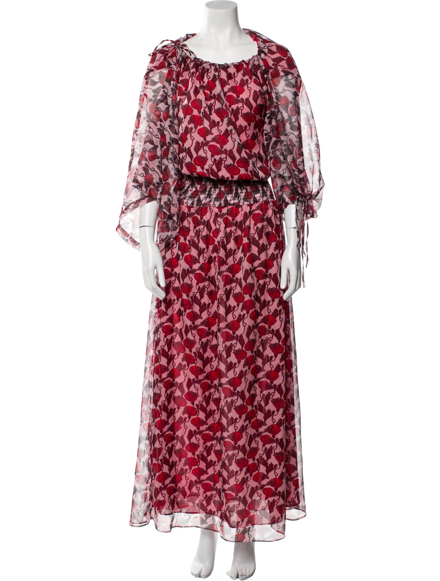 Eywasouls Malibu Printed Long Dress
