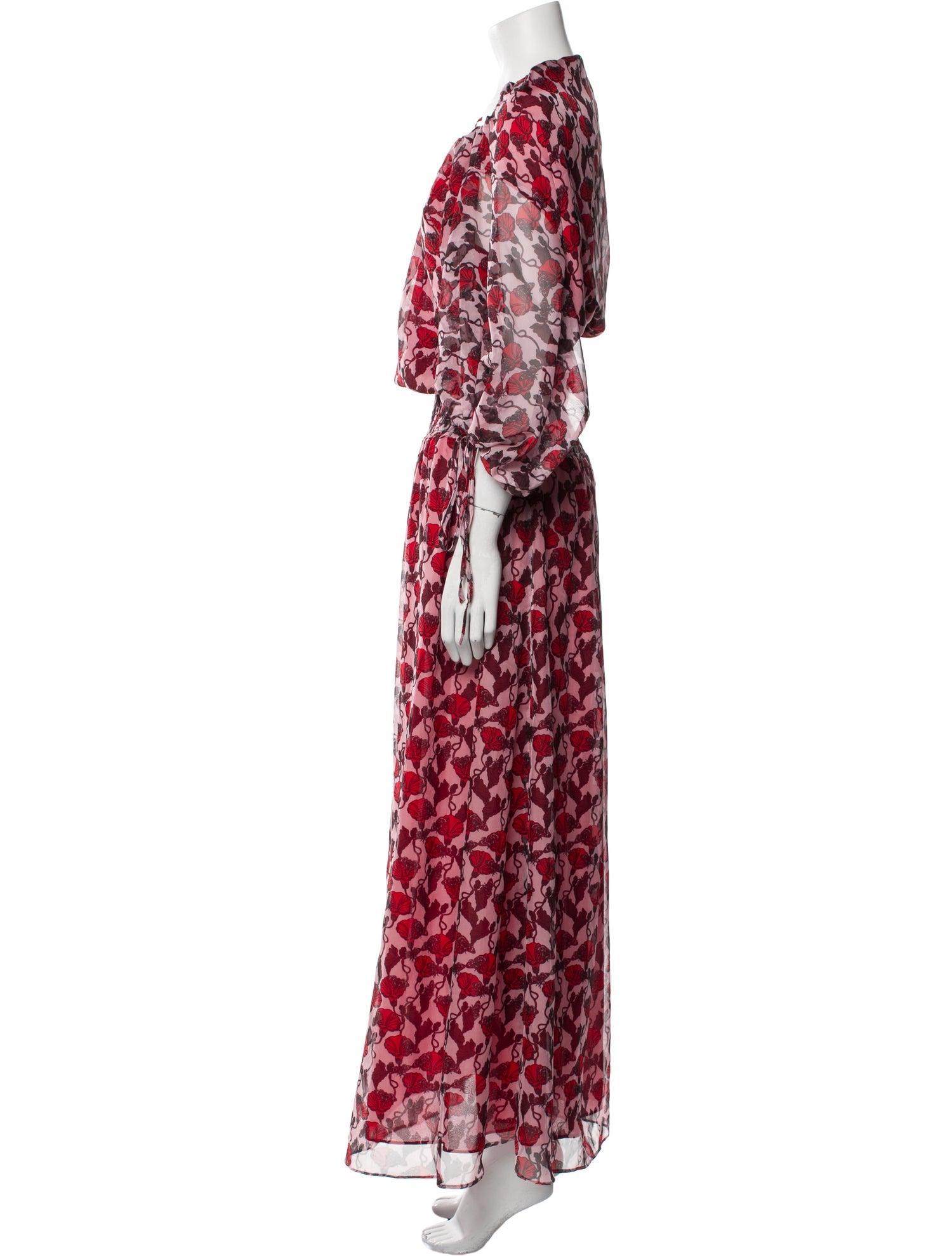 Eywasouls Malibu Printed Long Dress