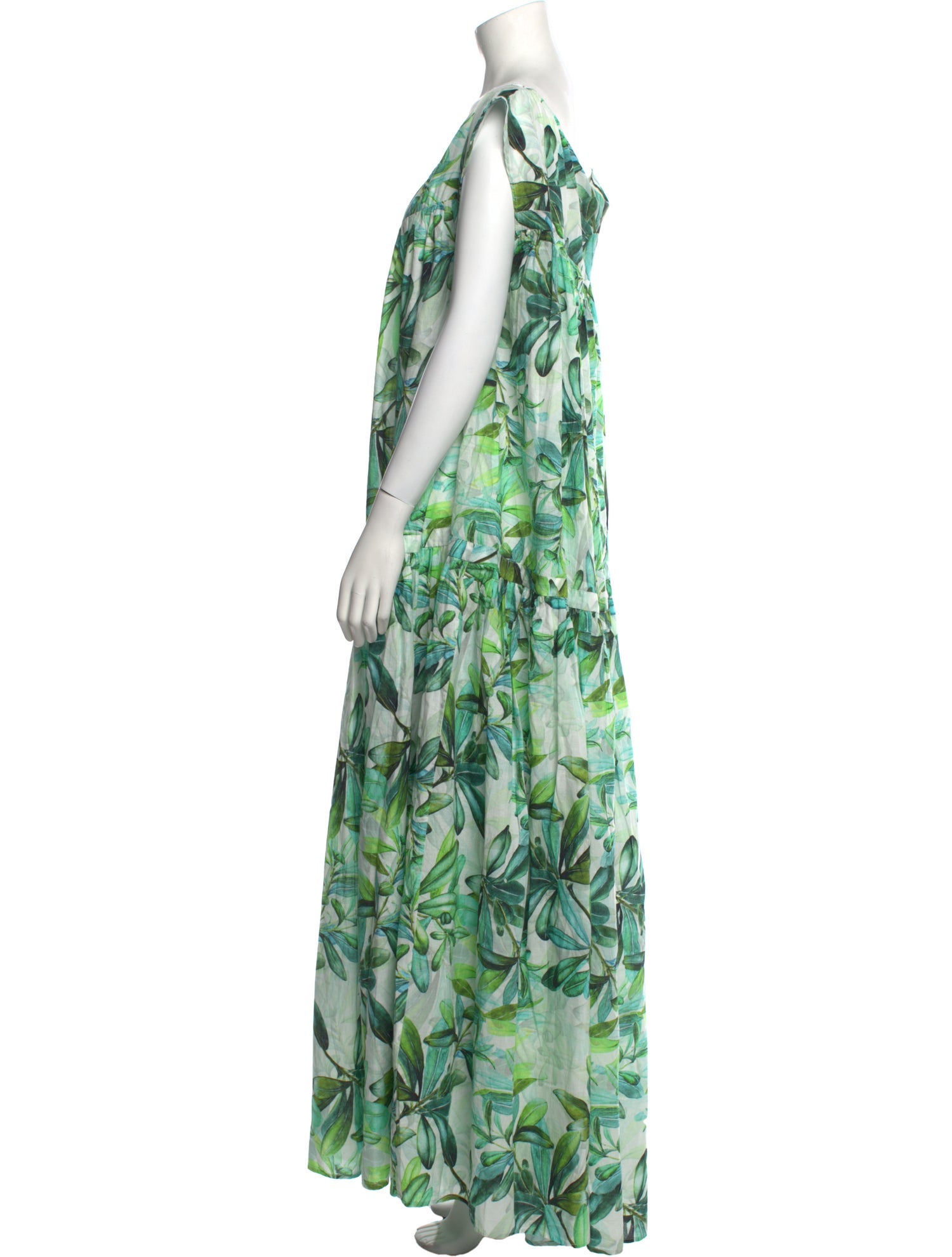 Eywasouls Malibu Floral Print Long Dress