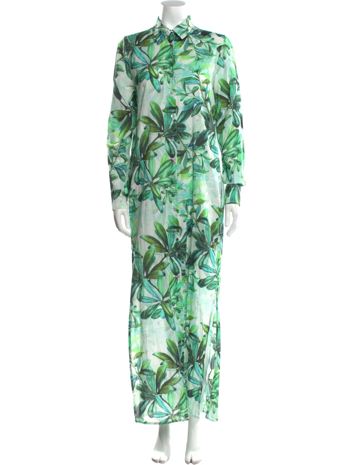 Eywasouls Malibu Floral Print Long Dress