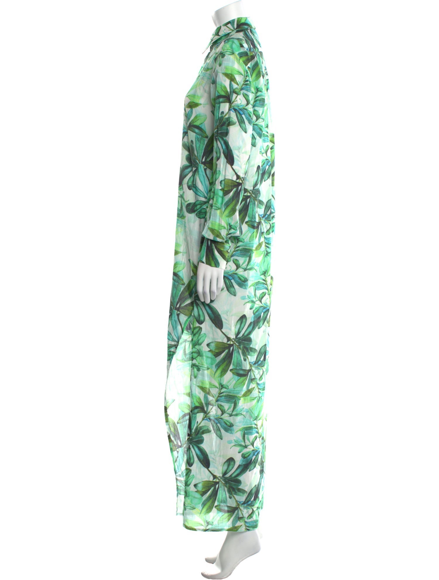 Eywasouls Malibu Floral Print Long Dress