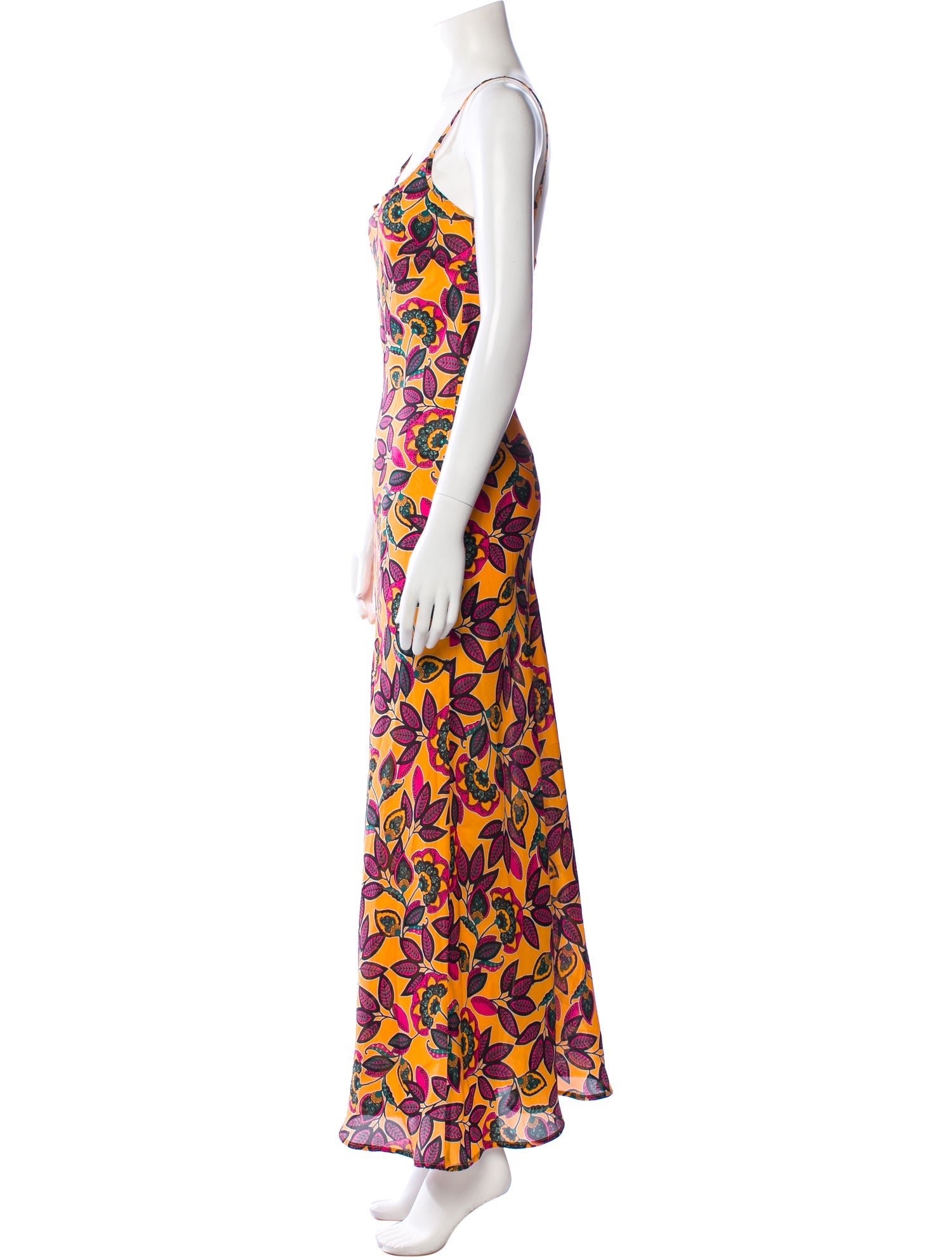 Eywasouls Malibu Silk Long Dress w/ Tags