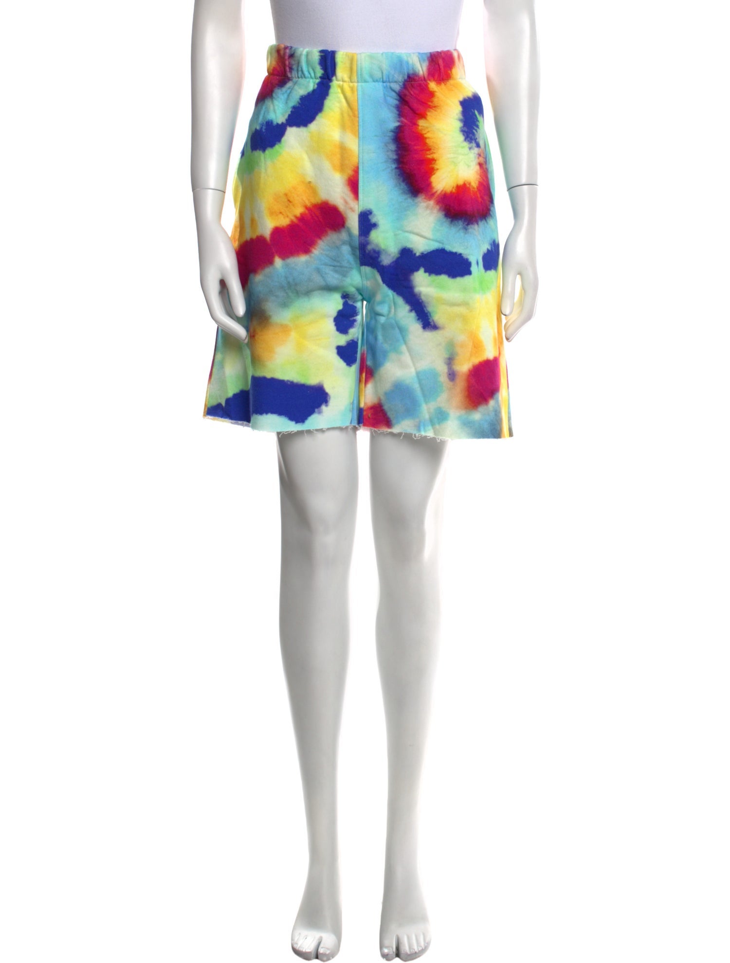 Eywasouls Malibu Tie-Dye Print Knee-Length Shorts w/ Tags