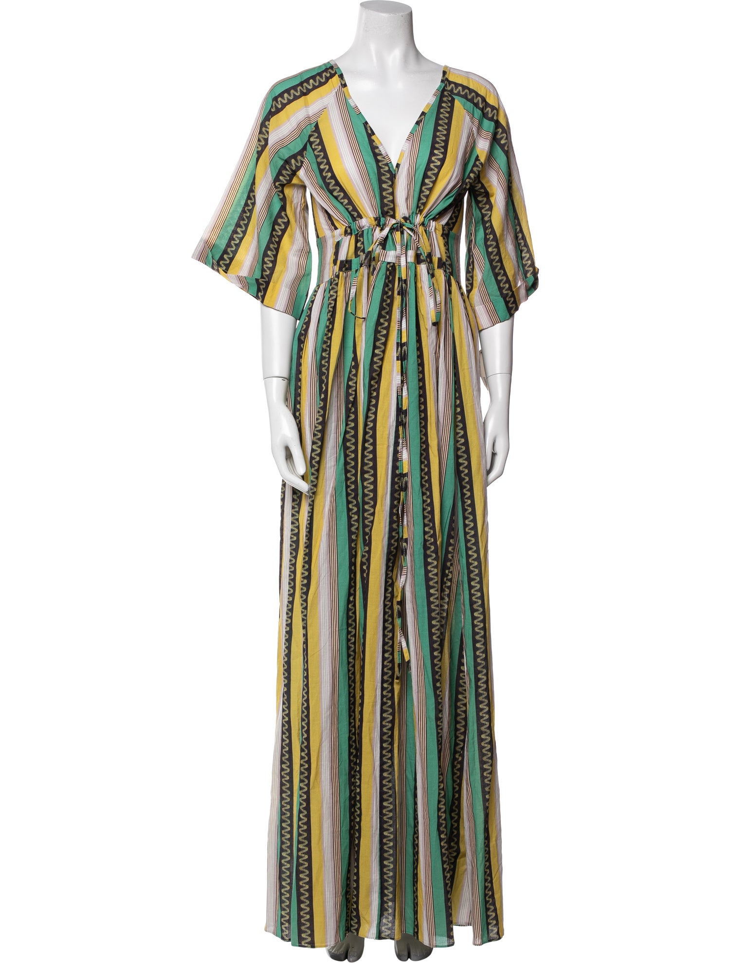 Eywasouls Malibu Striped Long Dress