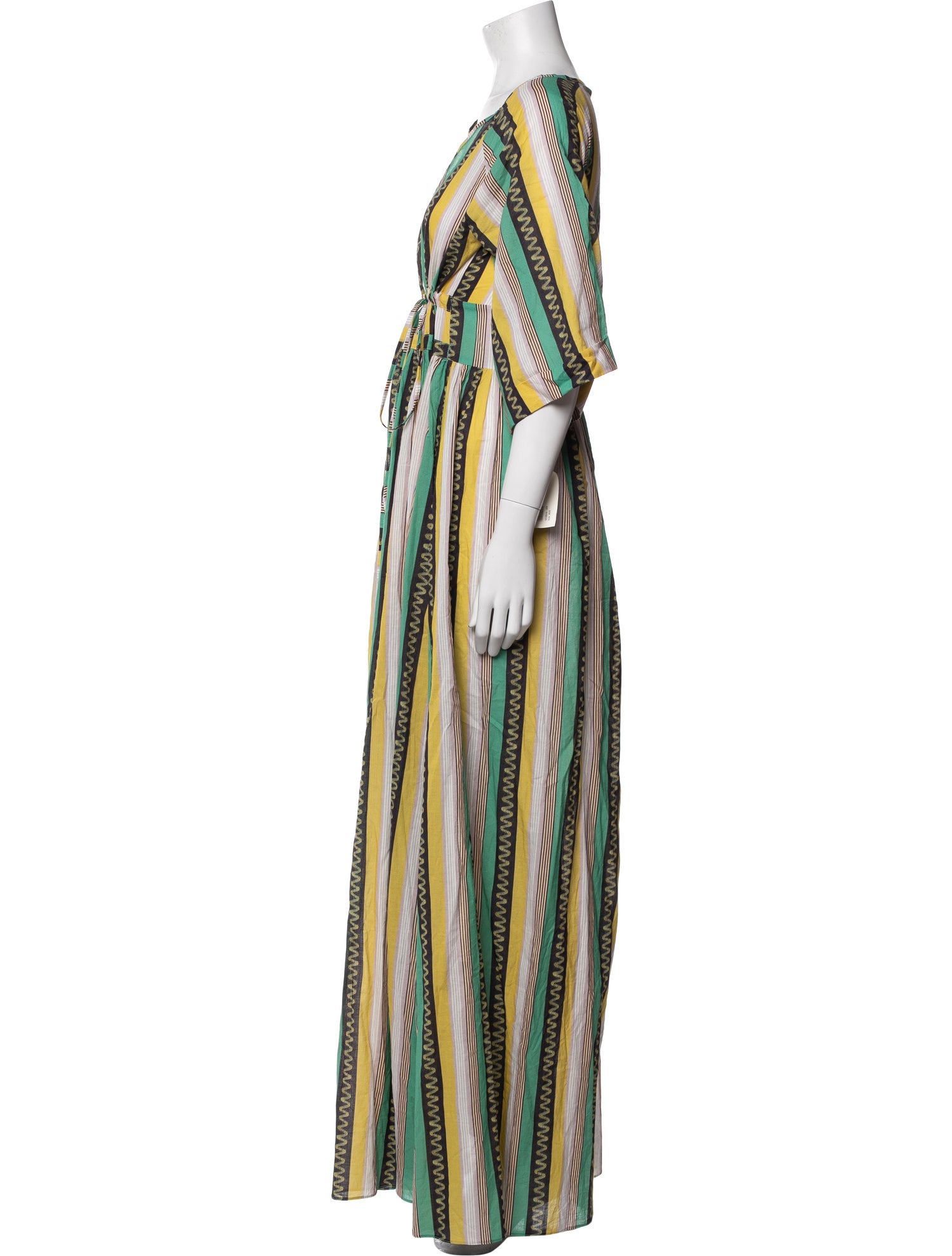 Eywasouls Malibu Striped Long Dress