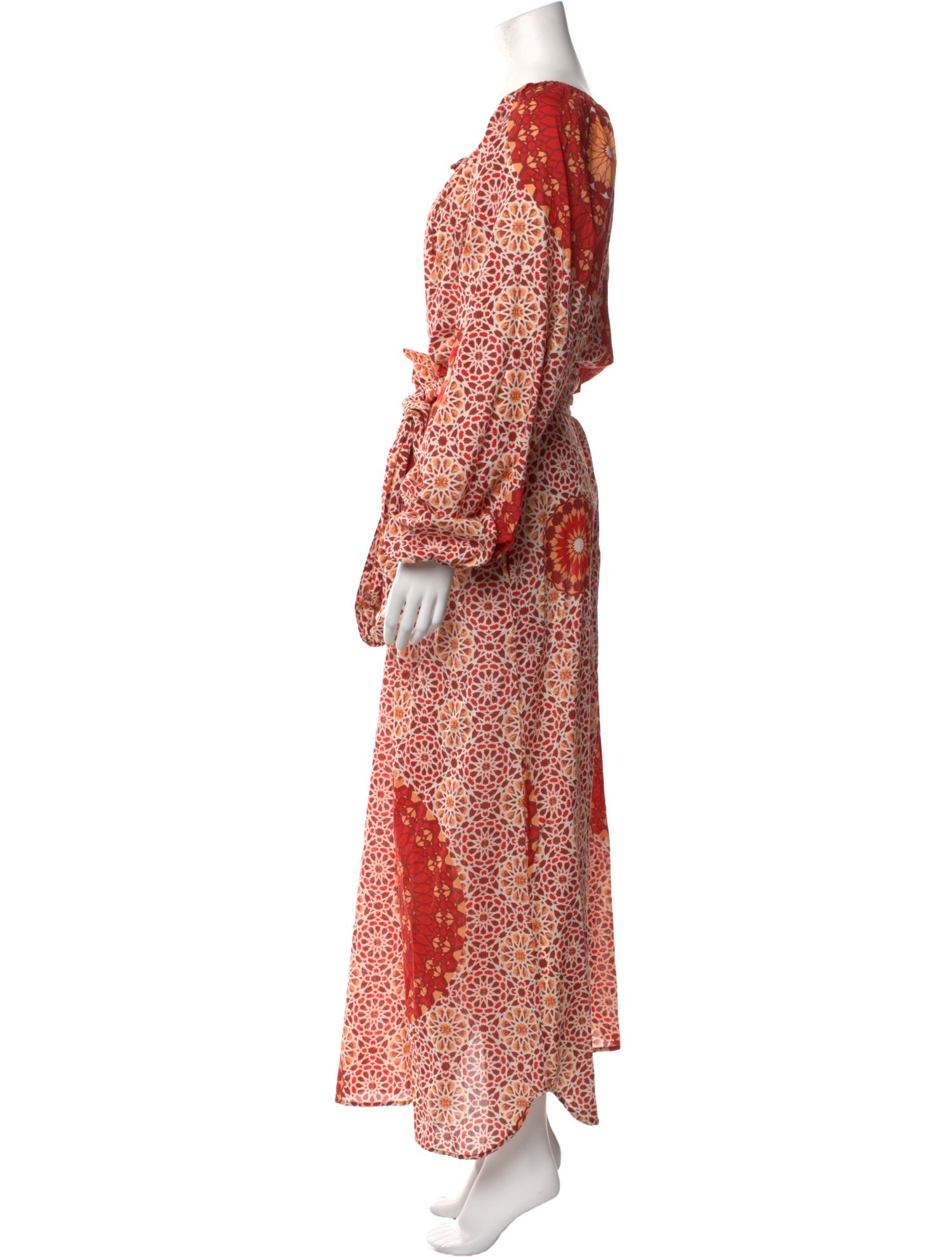 Eywasouls Malibu Paisley Print Long Dress