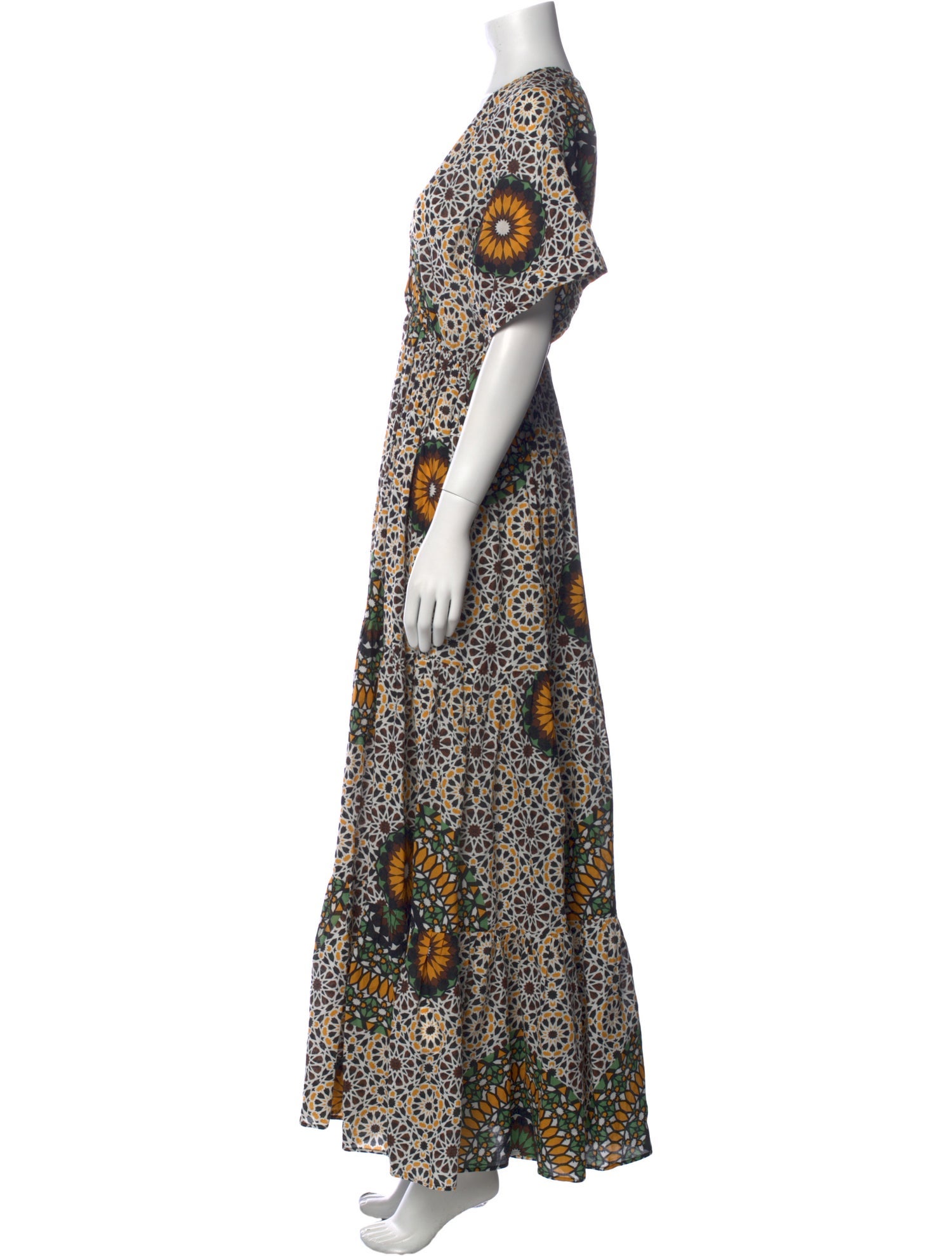 Eywasouls Malibu Floral Print Long Dress