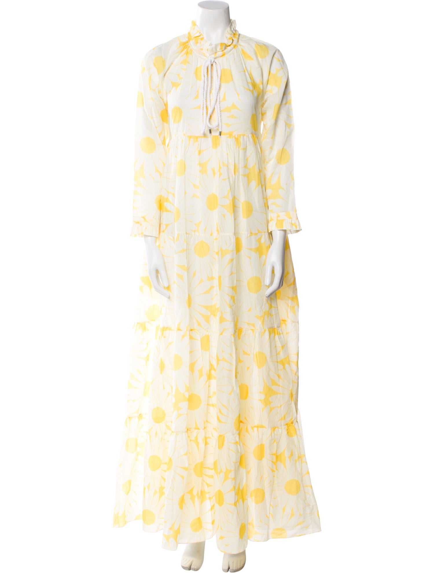 Eywasouls Malibu Floral Print Long Dress