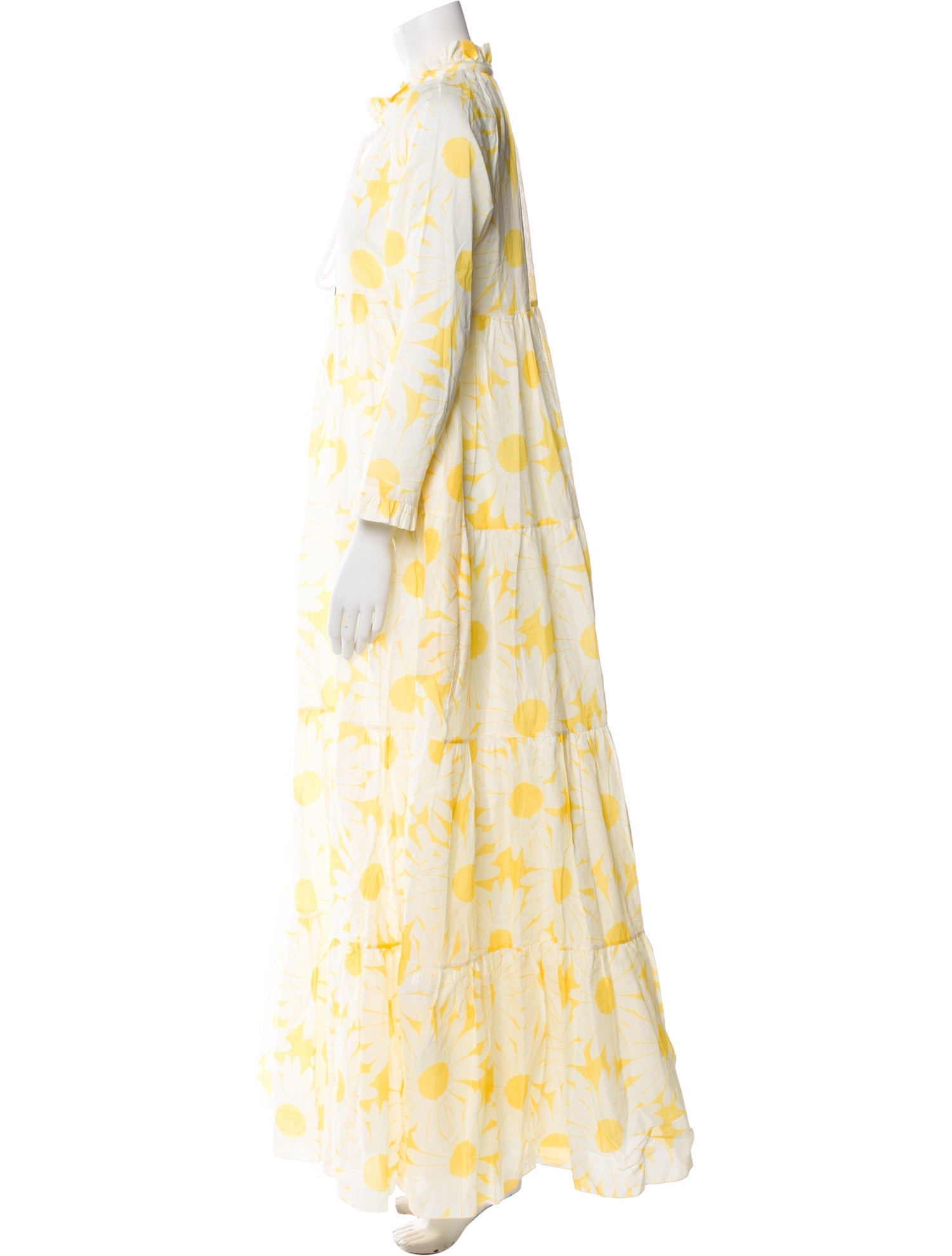 Eywasouls Malibu Floral Print Long Dress