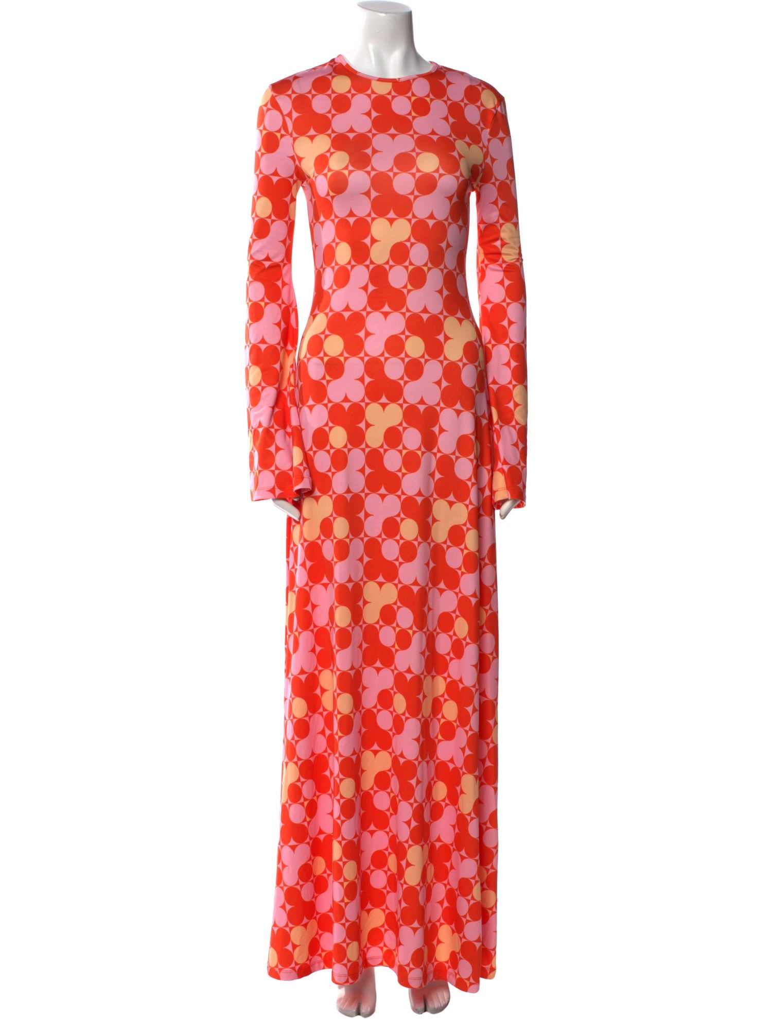 Eywasouls Malibu Floral Print Long Dress