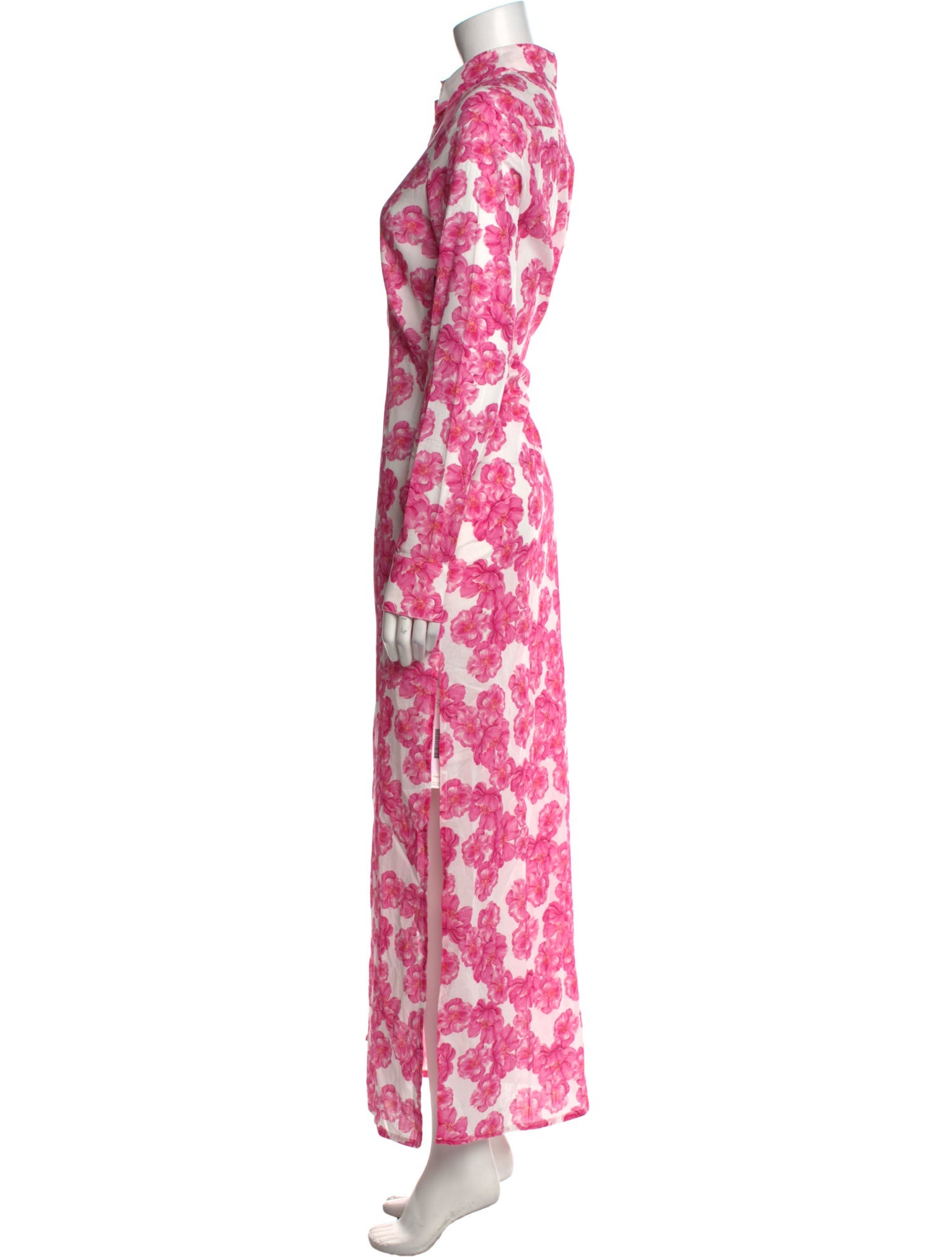 Eywasouls Malibu Floral Print Long Dress w/ Tags