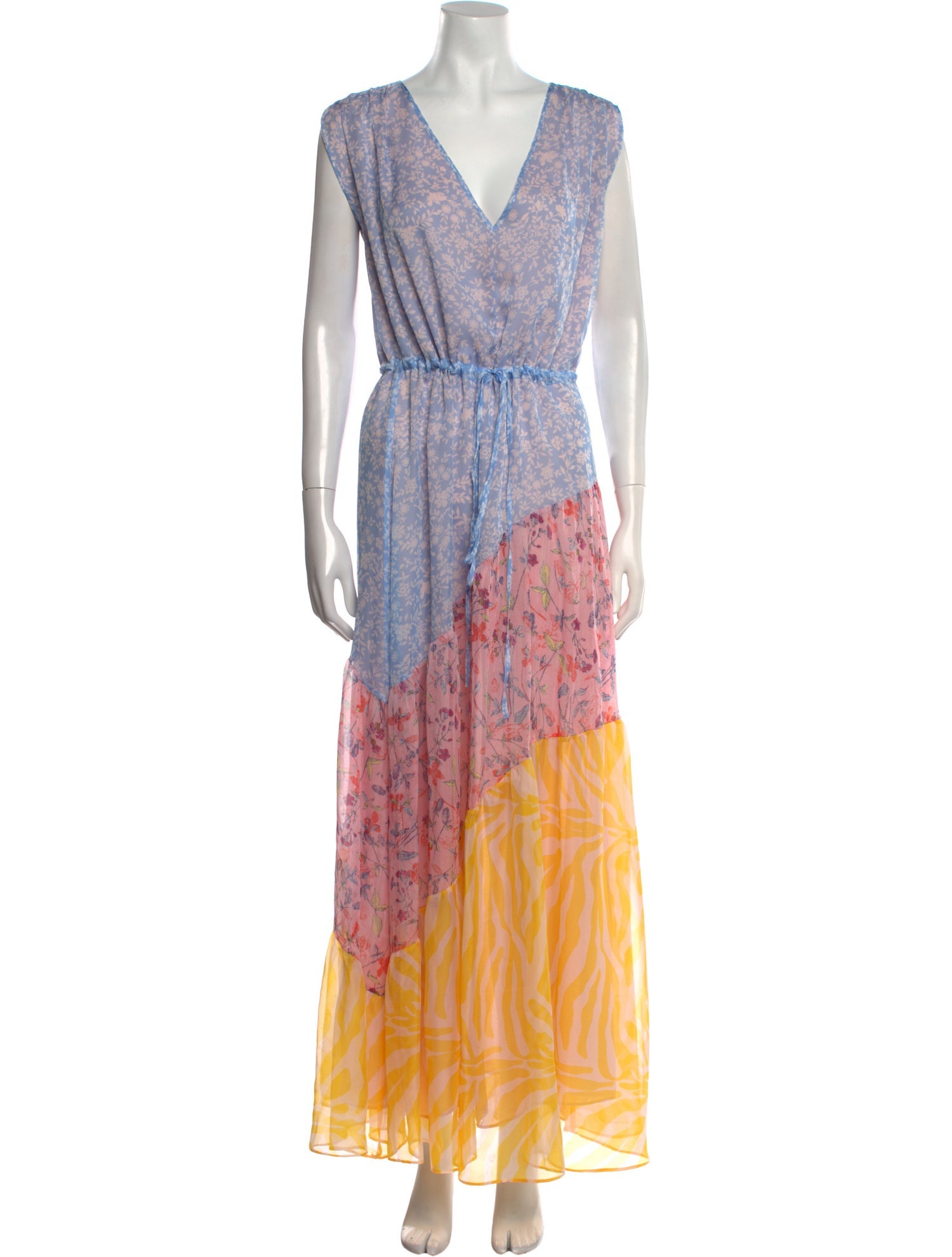Eywasouls Malibu Printed Long Dress