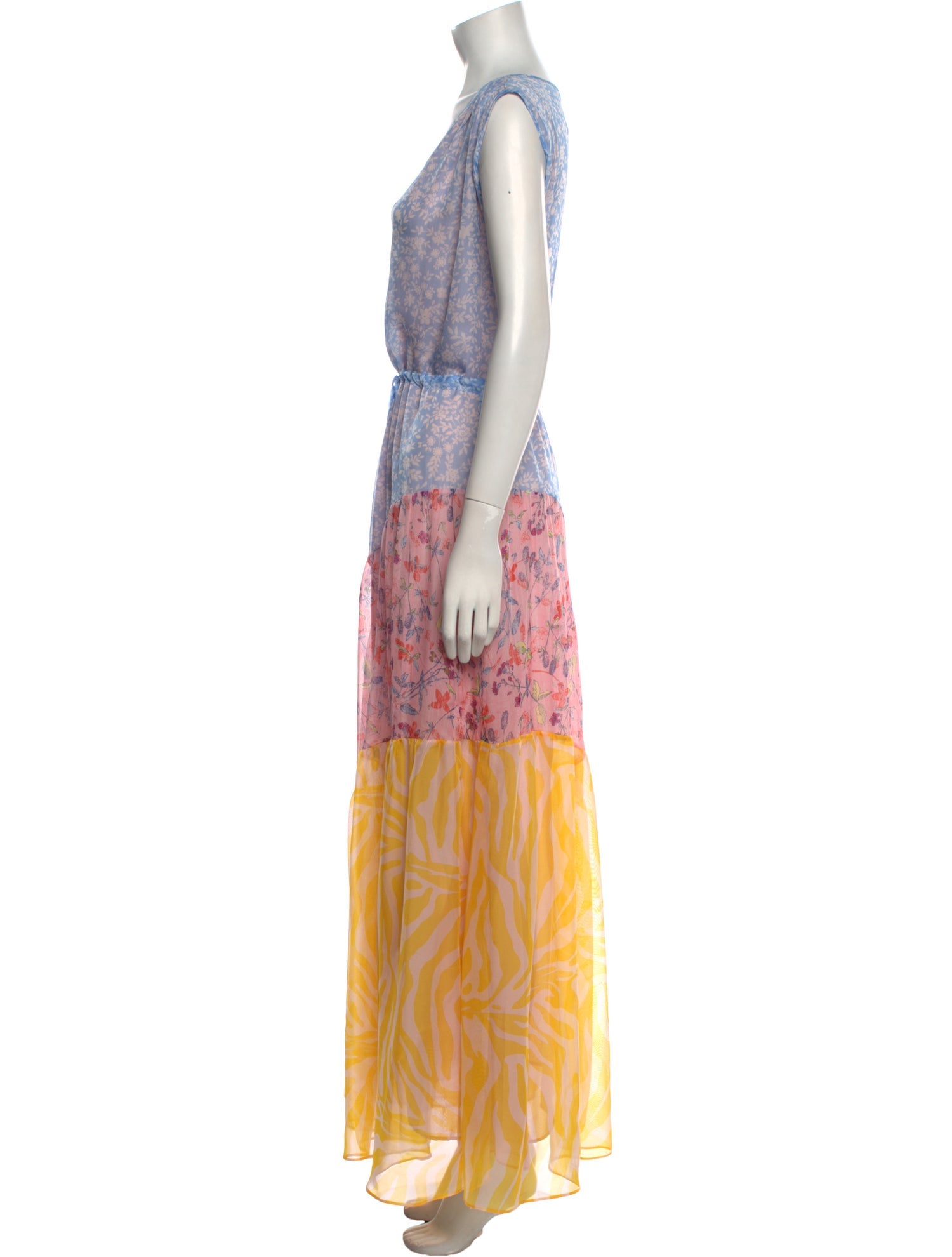 Eywasouls Malibu Printed Long Dress