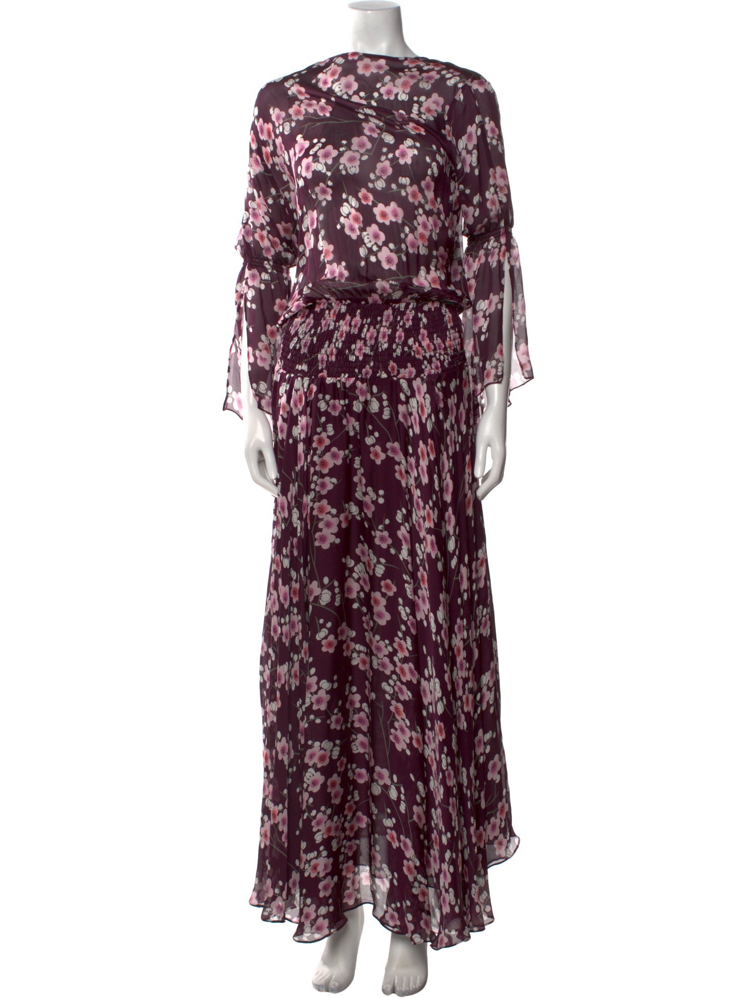 Eywasouls Malibu Silk Long Dress