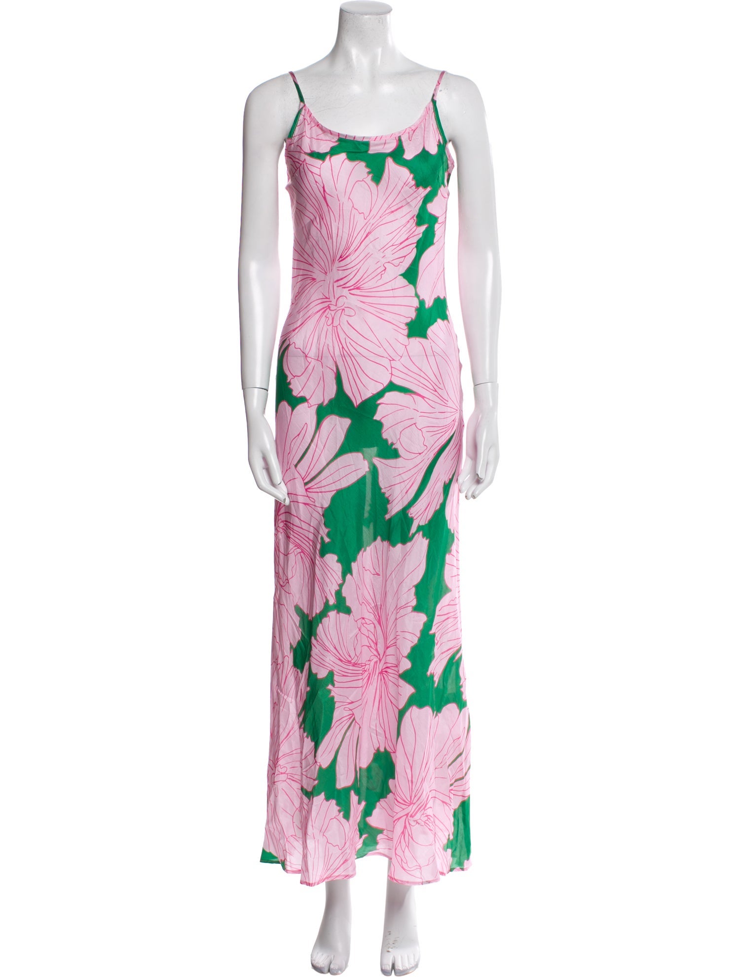Eywasouls Malibu Silk Long Dress w/ Tags
