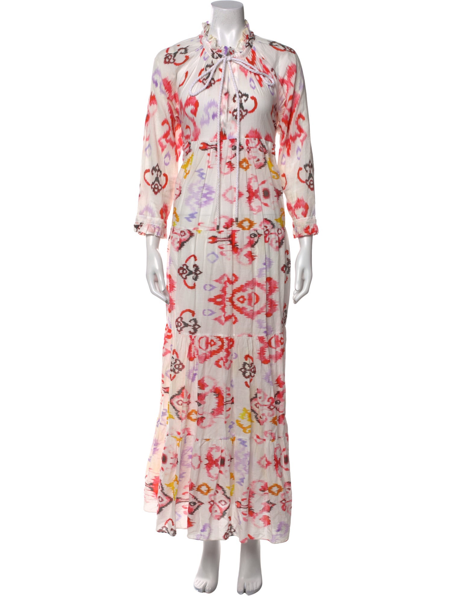 Eywasouls Malibu Floral Print Long Dress