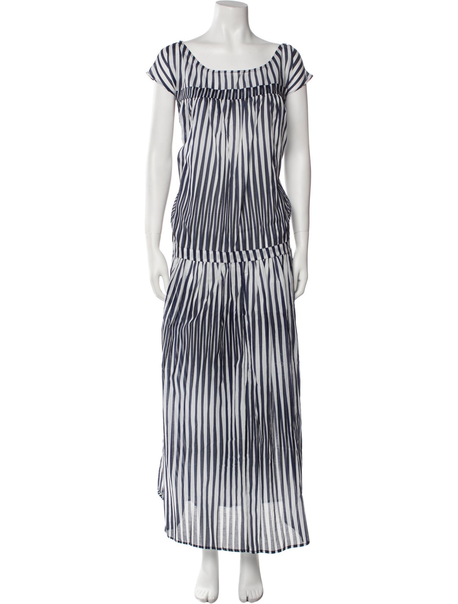 Eywasouls Malibu Striped Long Dress w/ Tags