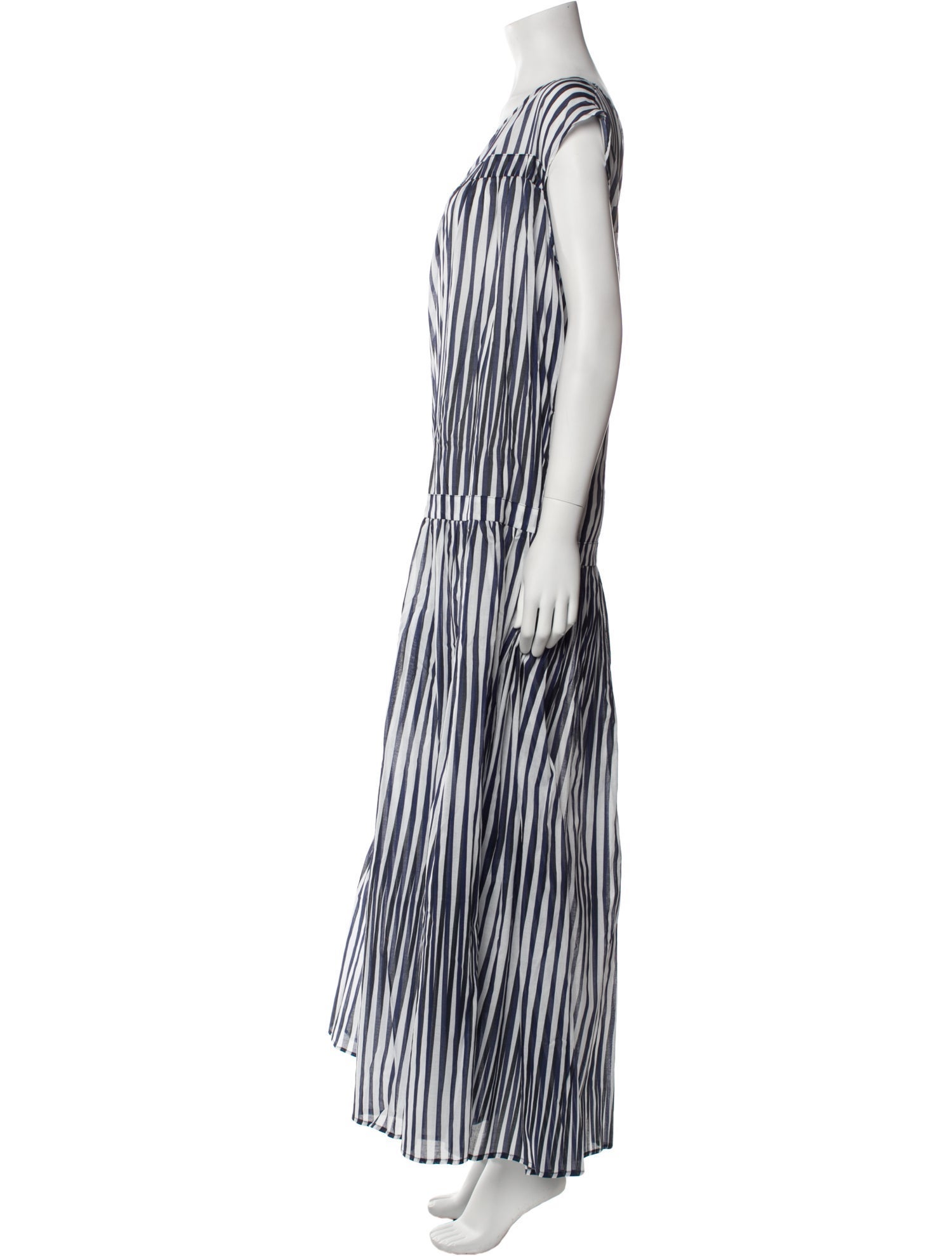 Eywasouls Malibu Striped Long Dress w/ Tags