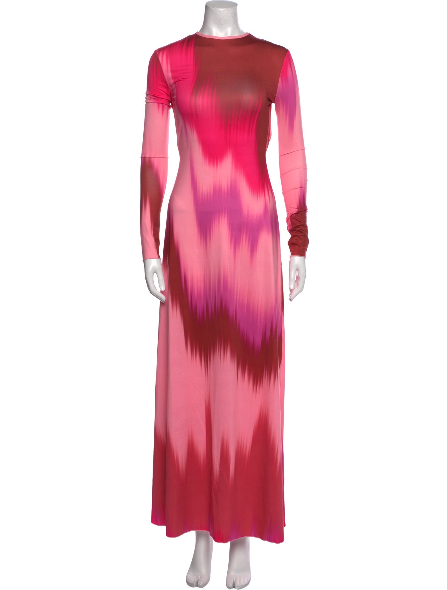 Eywasouls Malibu Tie-Dye Print Long Dress