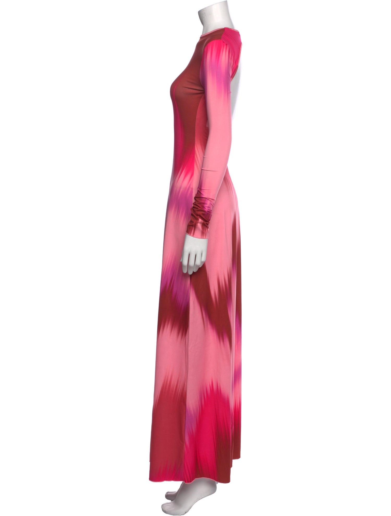 Eywasouls Malibu Tie-Dye Print Long Dress