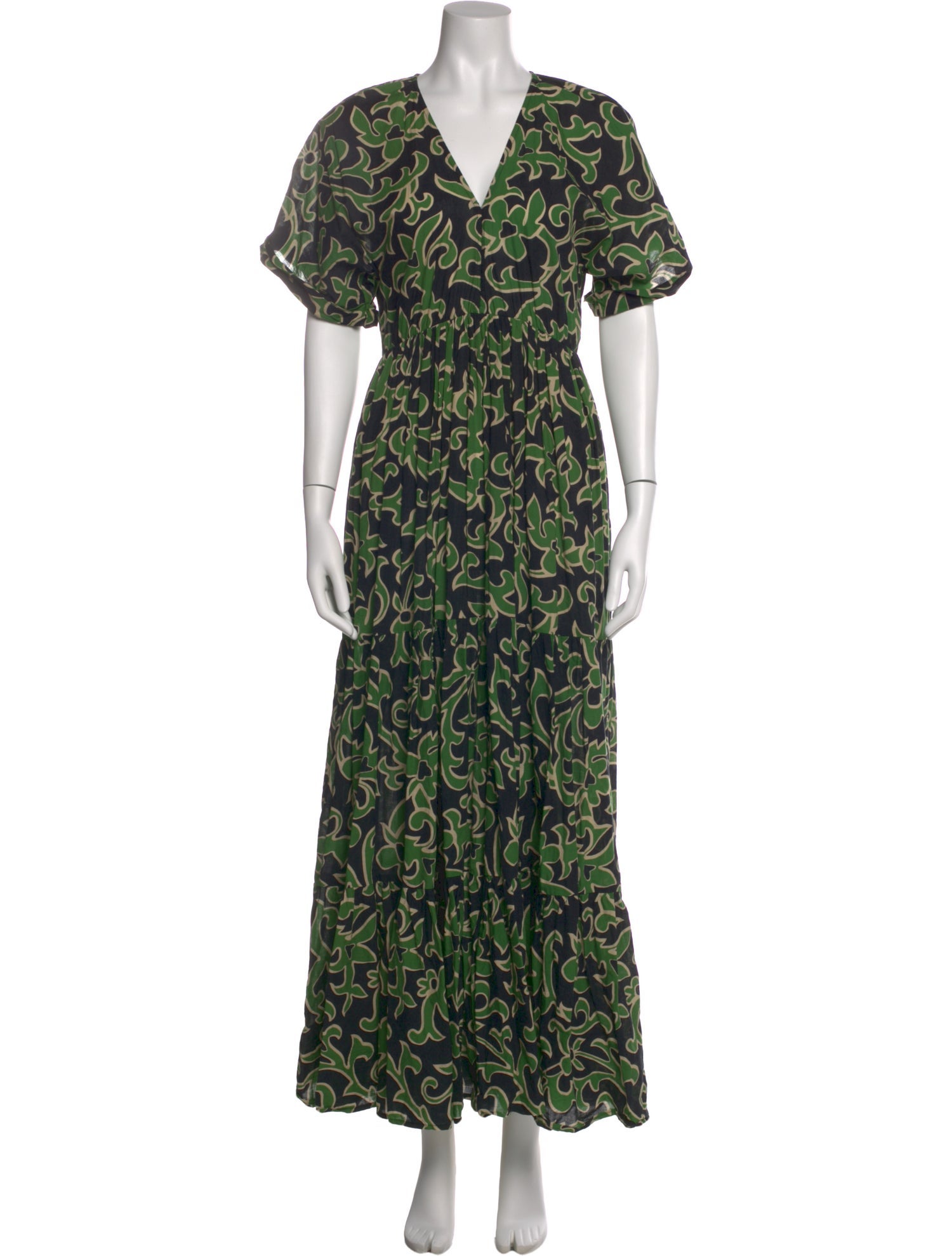 Eywasouls Malibu Printed Midi Length Dress