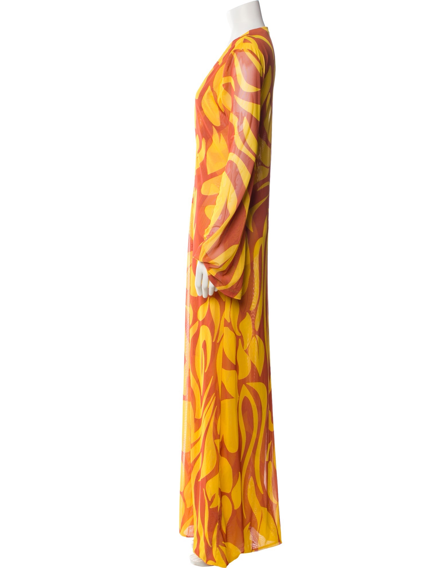 Eywasouls Malibu Printed Long Dress