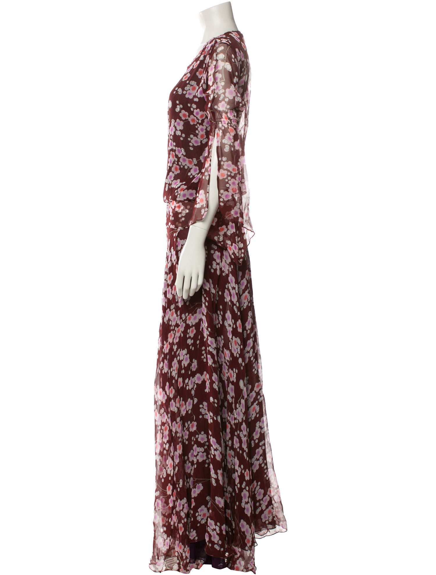 Eywasouls Malibu Silk Long Dress
