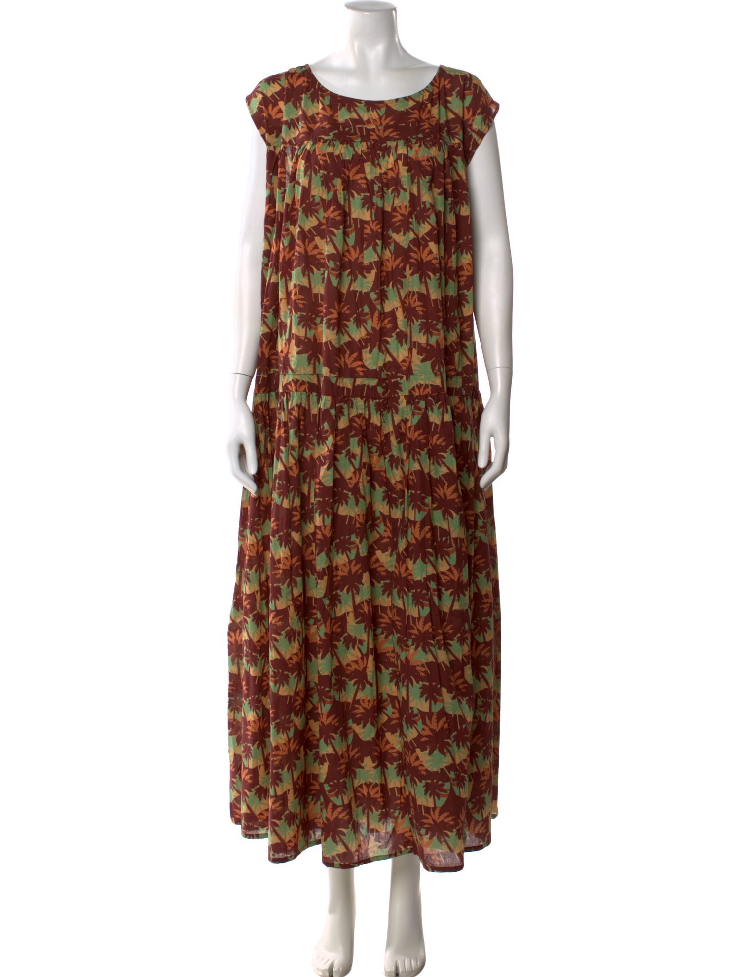 Eywasouls Malibu Printed Long Dress