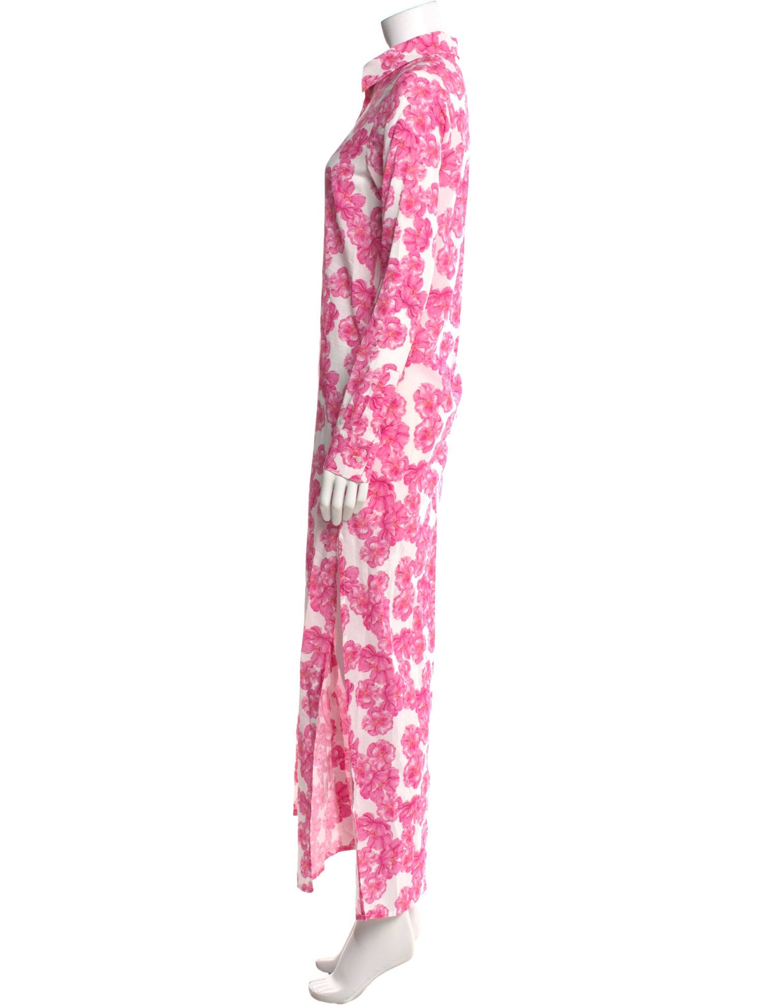 Eywasouls Malibu Floral Print Long Dress