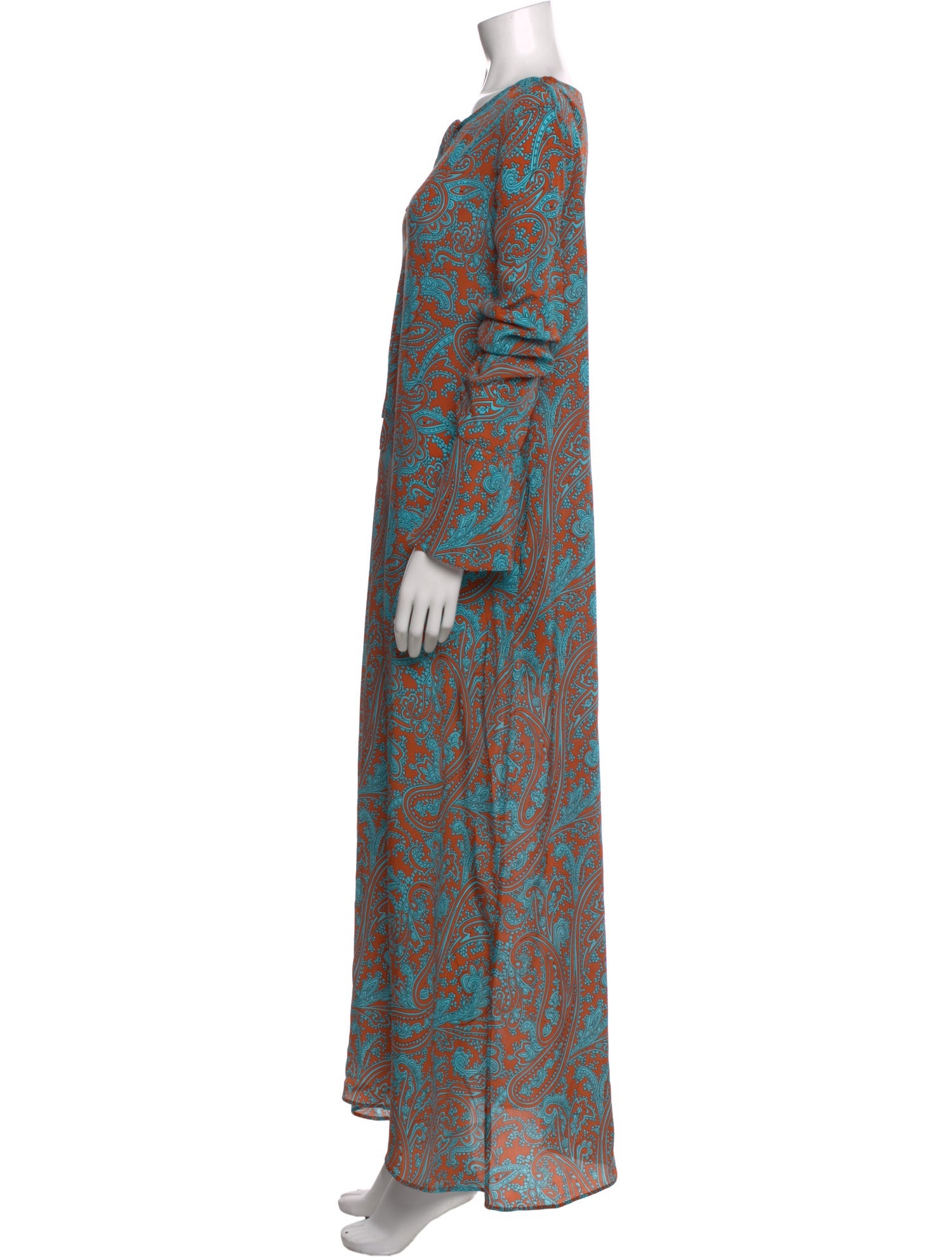 Eywasouls Malibu Silk Long Dress