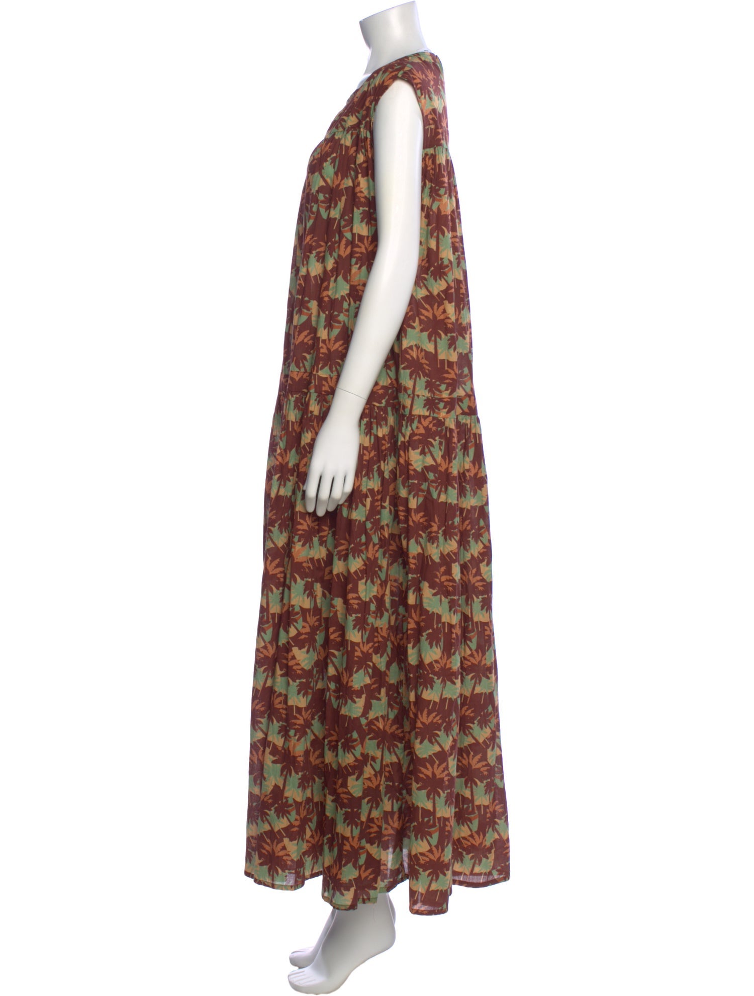 Eywasouls Malibu Printed Long Dress