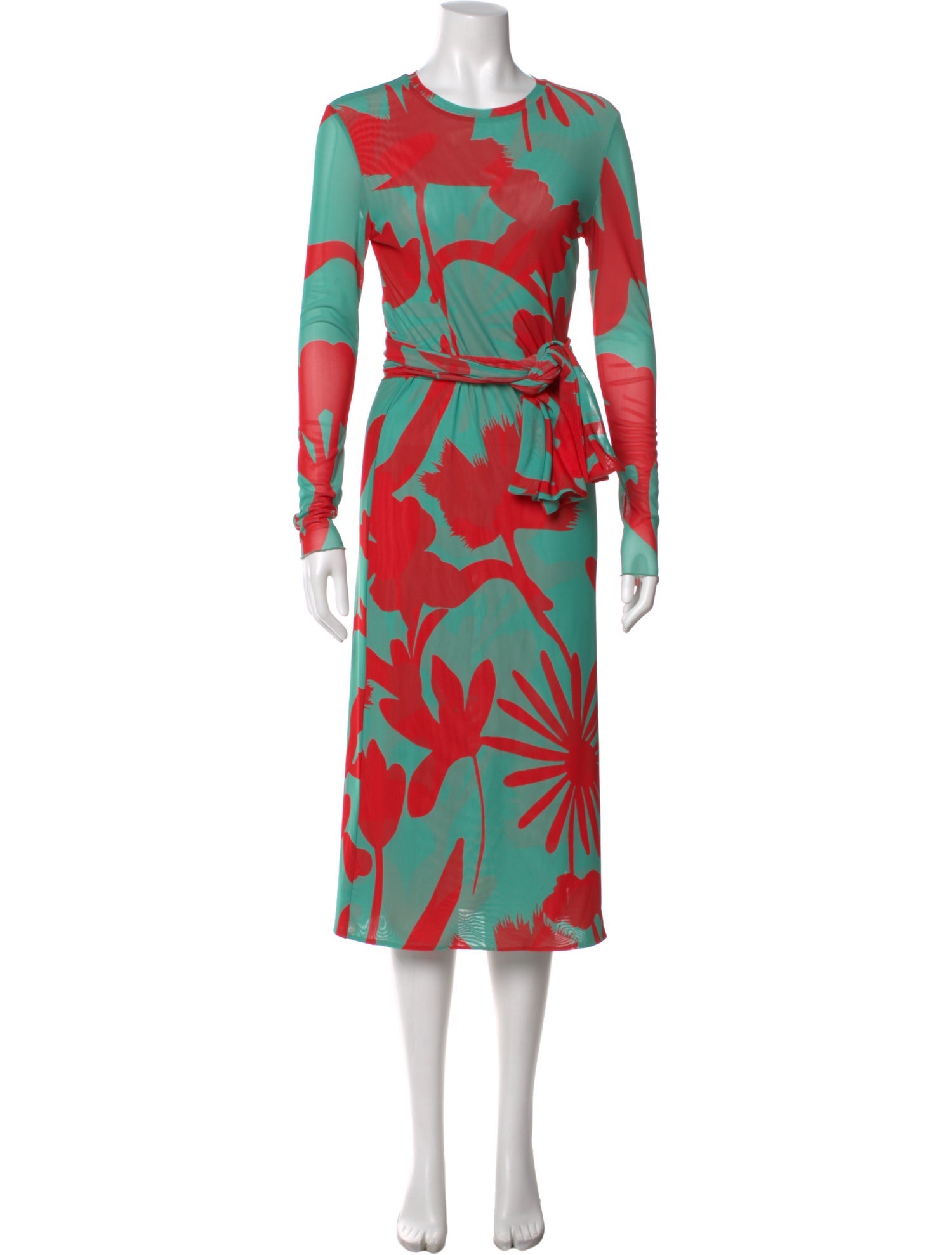 Eywasouls Malibu Printed Midi Length Dress