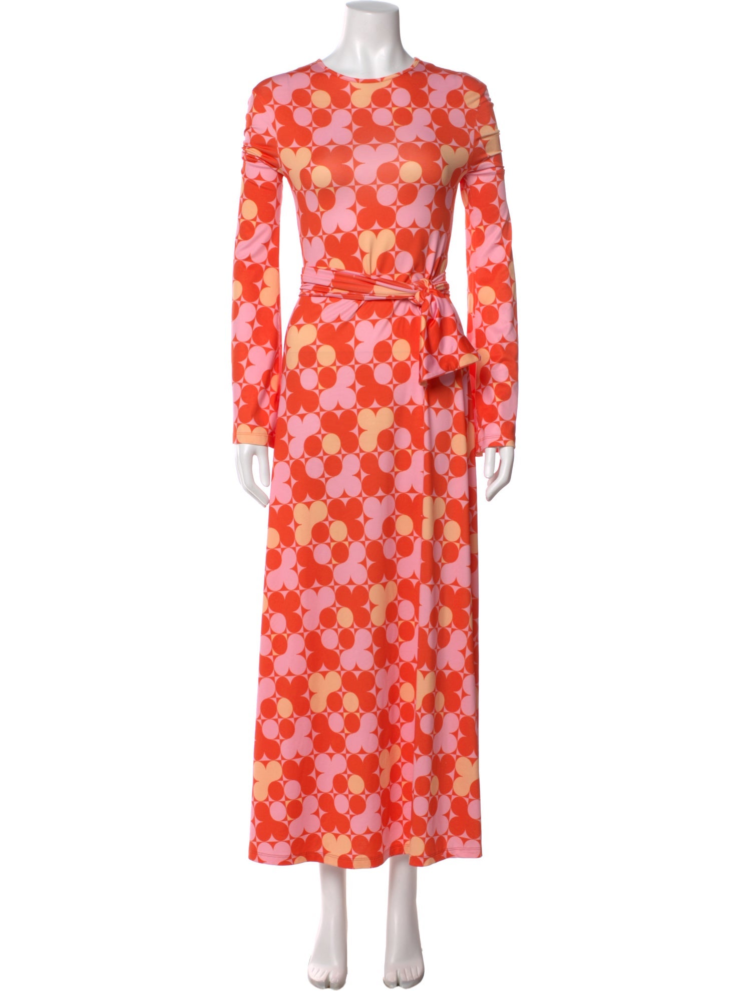 Eywasouls Malibu Floral Print Long Dress